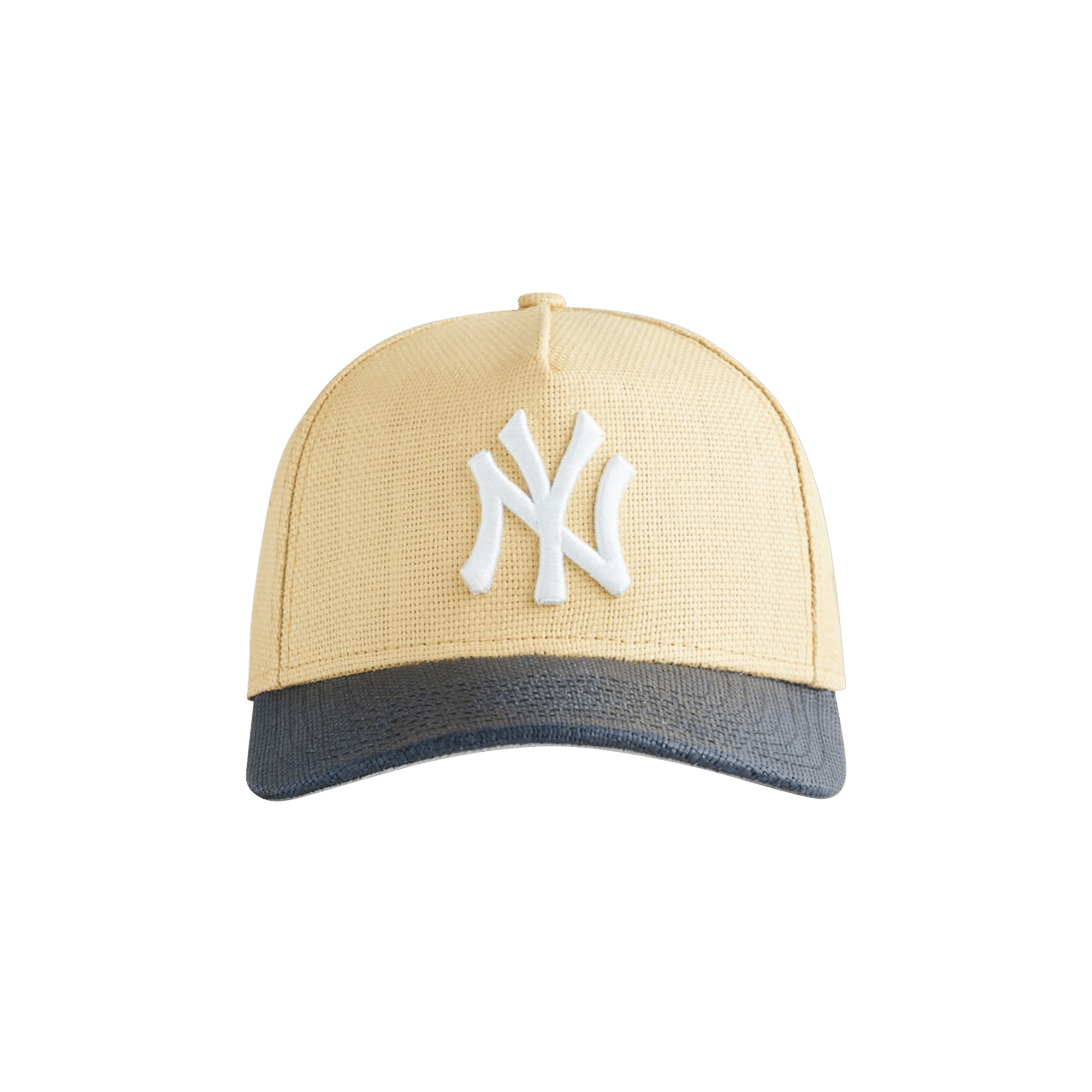 Kith & New Era For The New York Yankees Raffia 9FORTY A-Frame Snapback 'Sandrift'