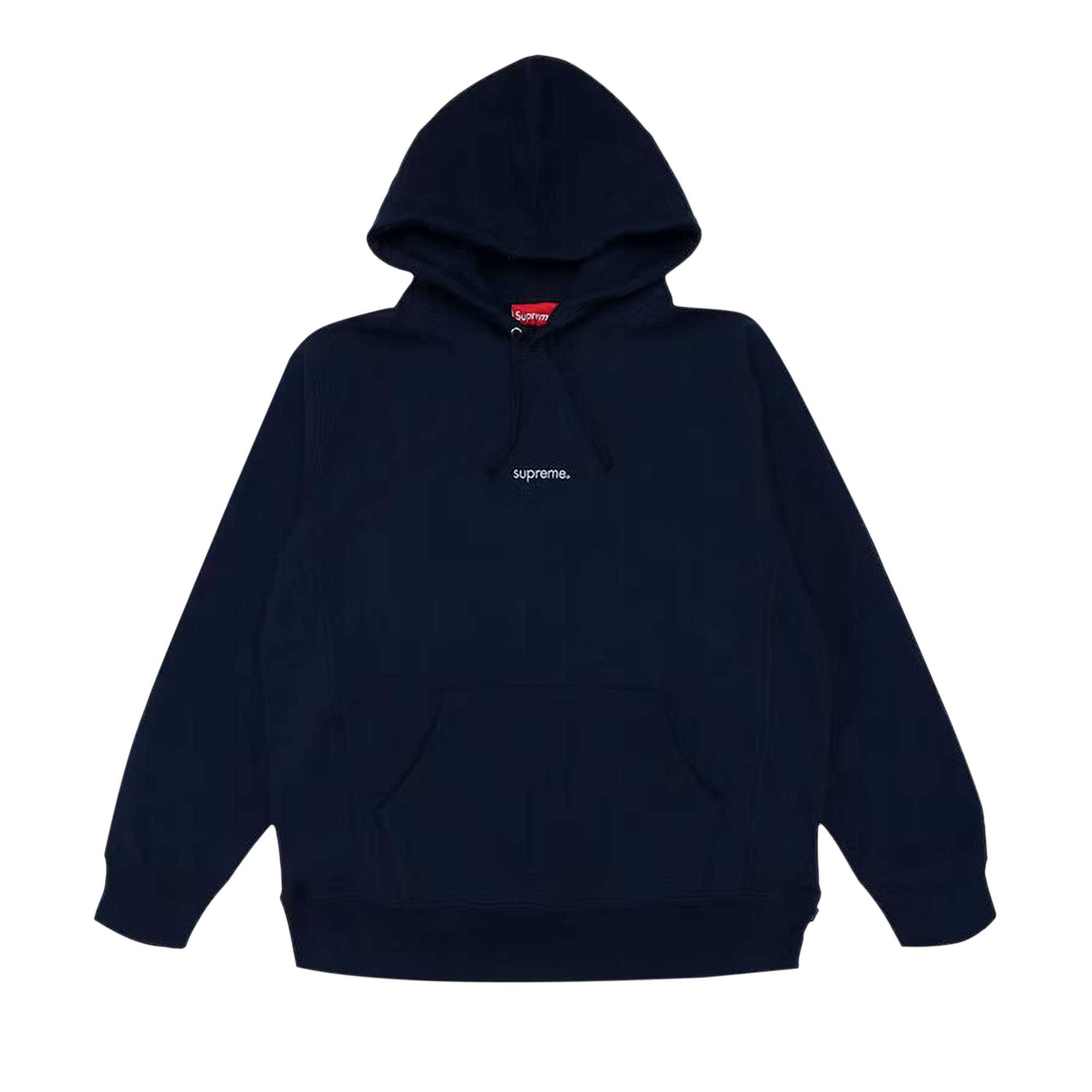 Supreme Trademark Hooded Sweatshirt 'Navy'