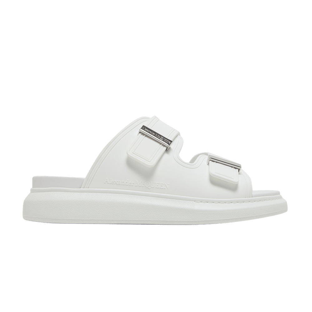 Buy Alexander McQueen Hybrid Double Buckle Sandal 'Khaki