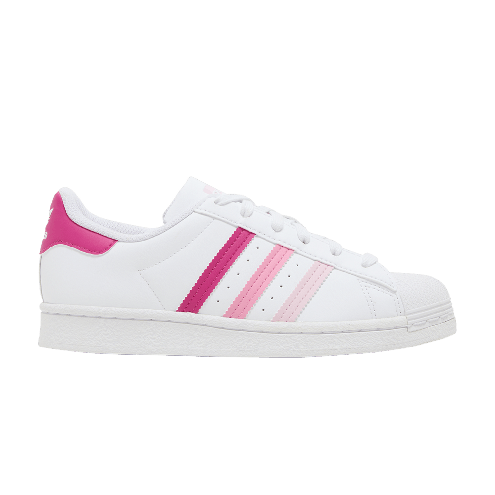 adidas Superstar J 'White Bliss Pink'