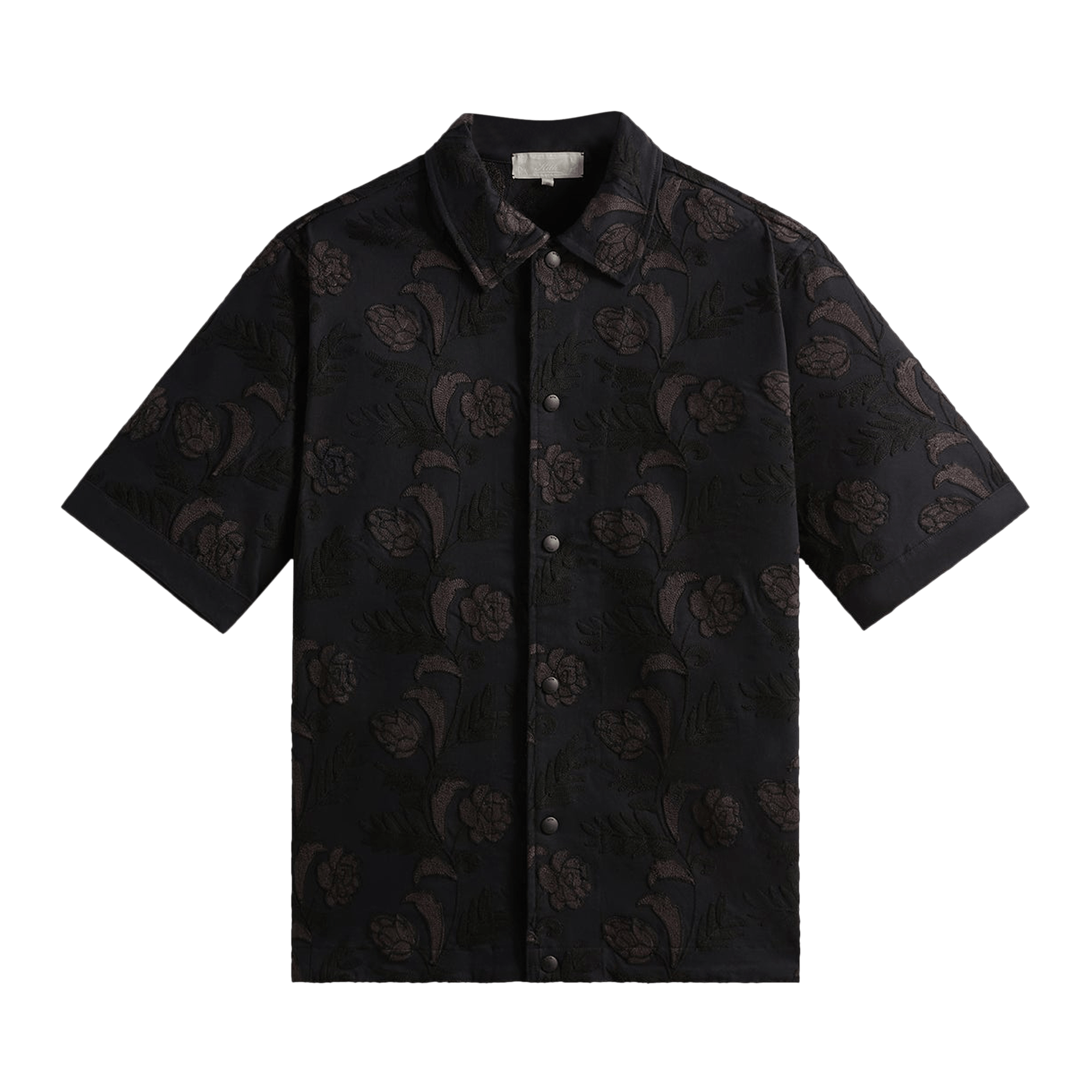 Kith Chain-Stitched Woodpoint Shirt 'Black'