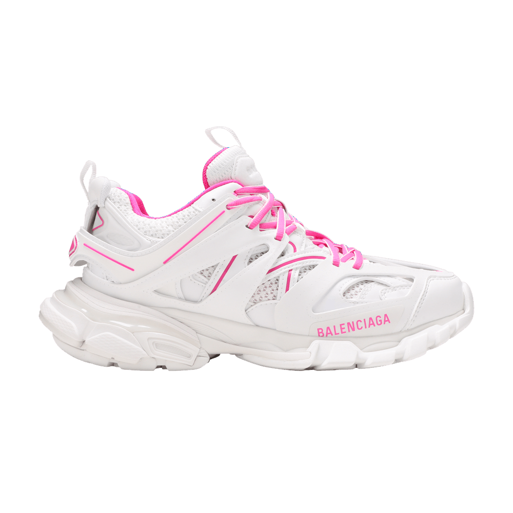 Balenciaga Wmns Track Sneaker 'White Fluo Pink'