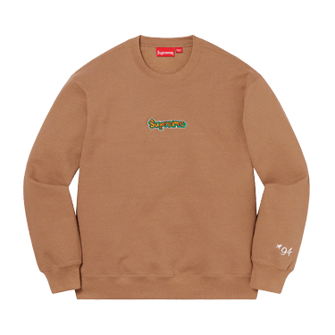 Supreme Gonz Logo Crewneck 'Brown'