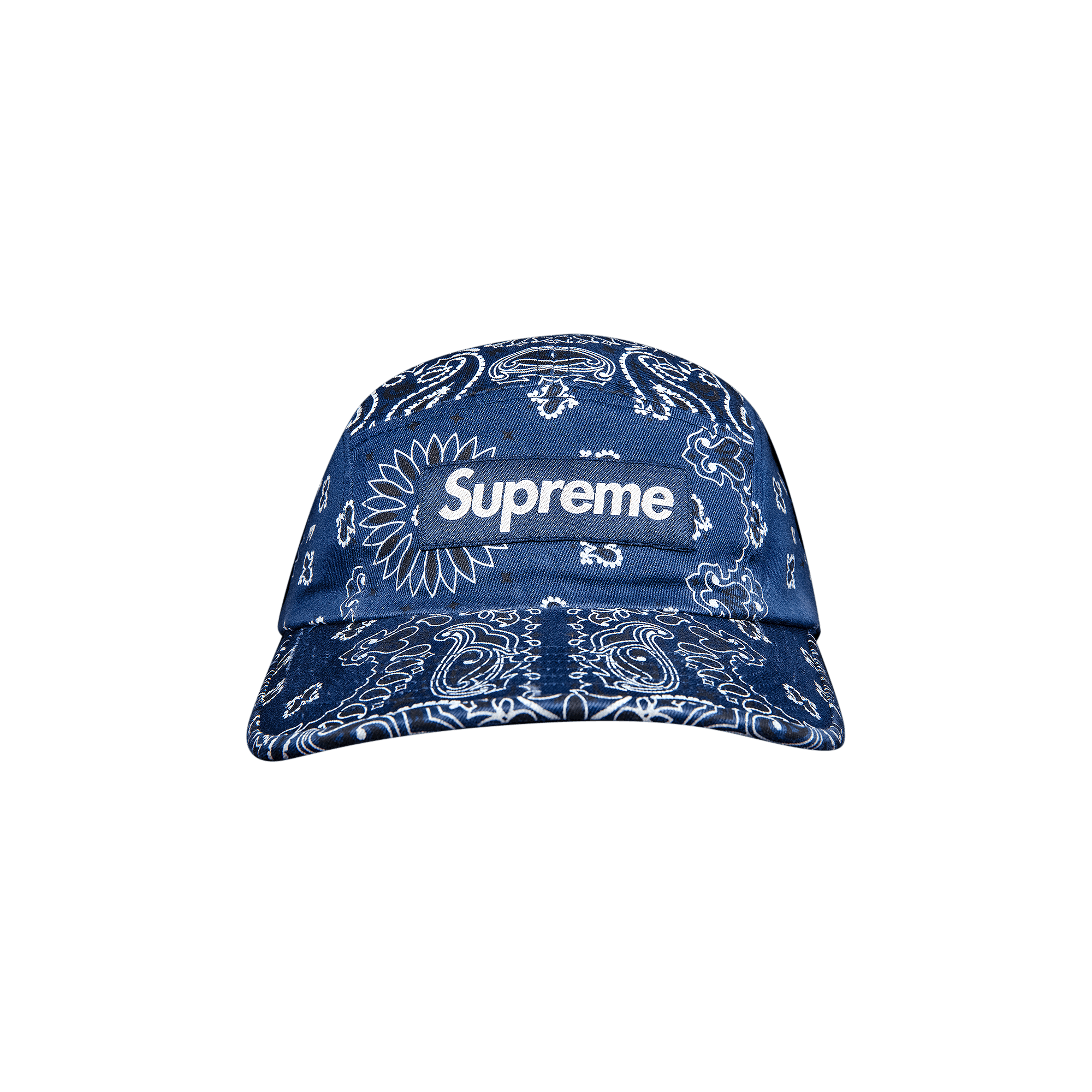Supreme Bandana Camp Cap 'Navy'
