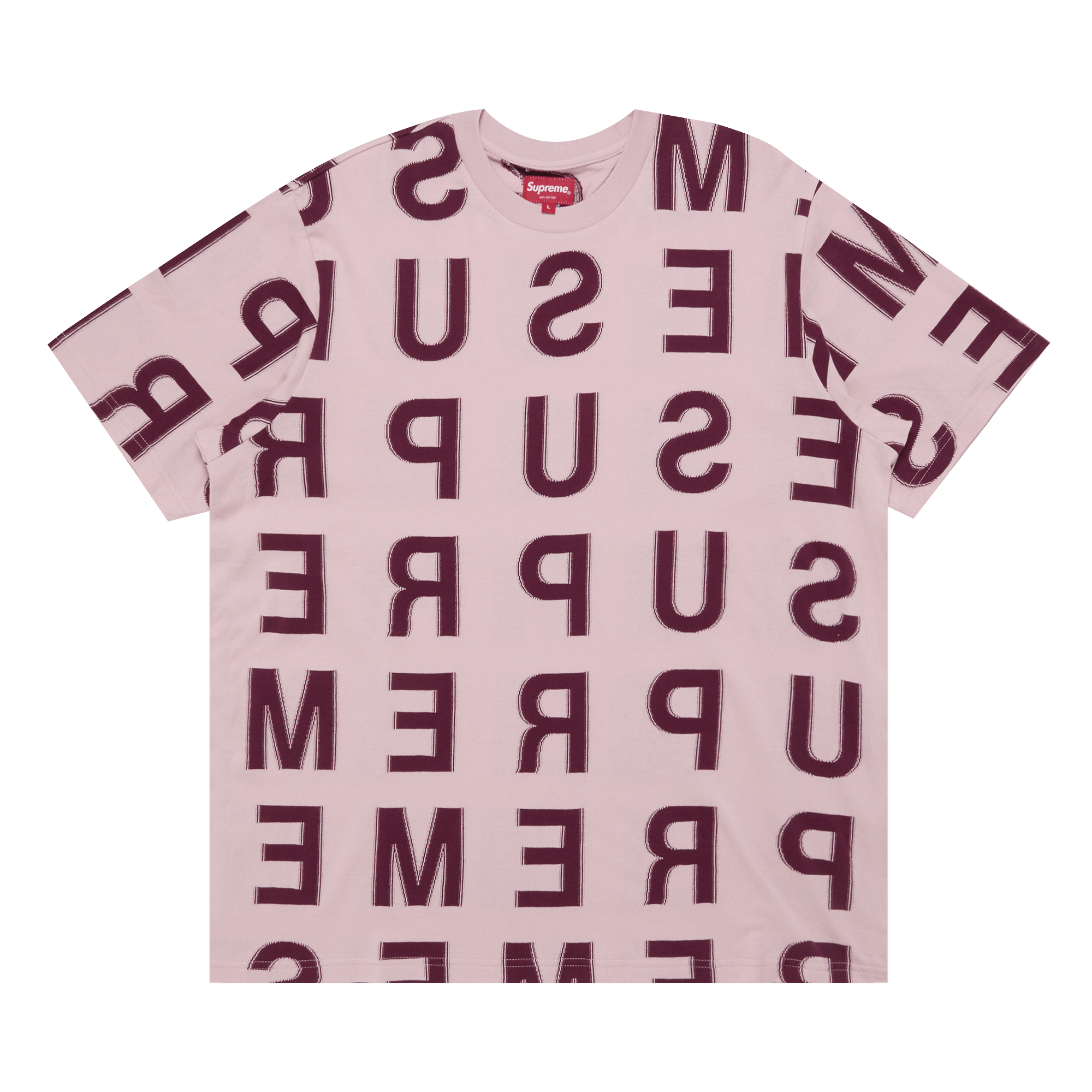 Supreme Intarsia Short-Sleeve Top 'Pink'
