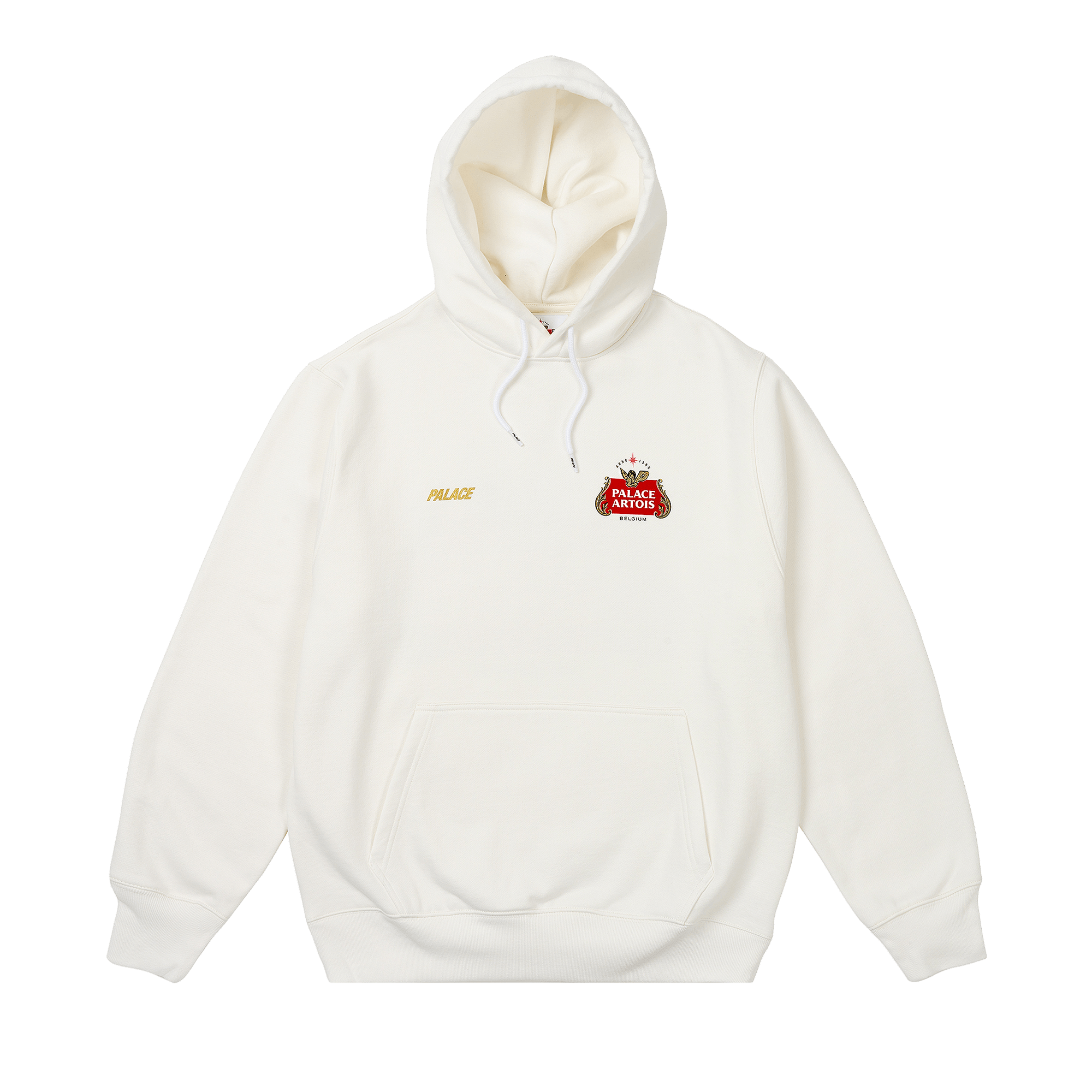 Palace x Stella Artois Hood 'White'