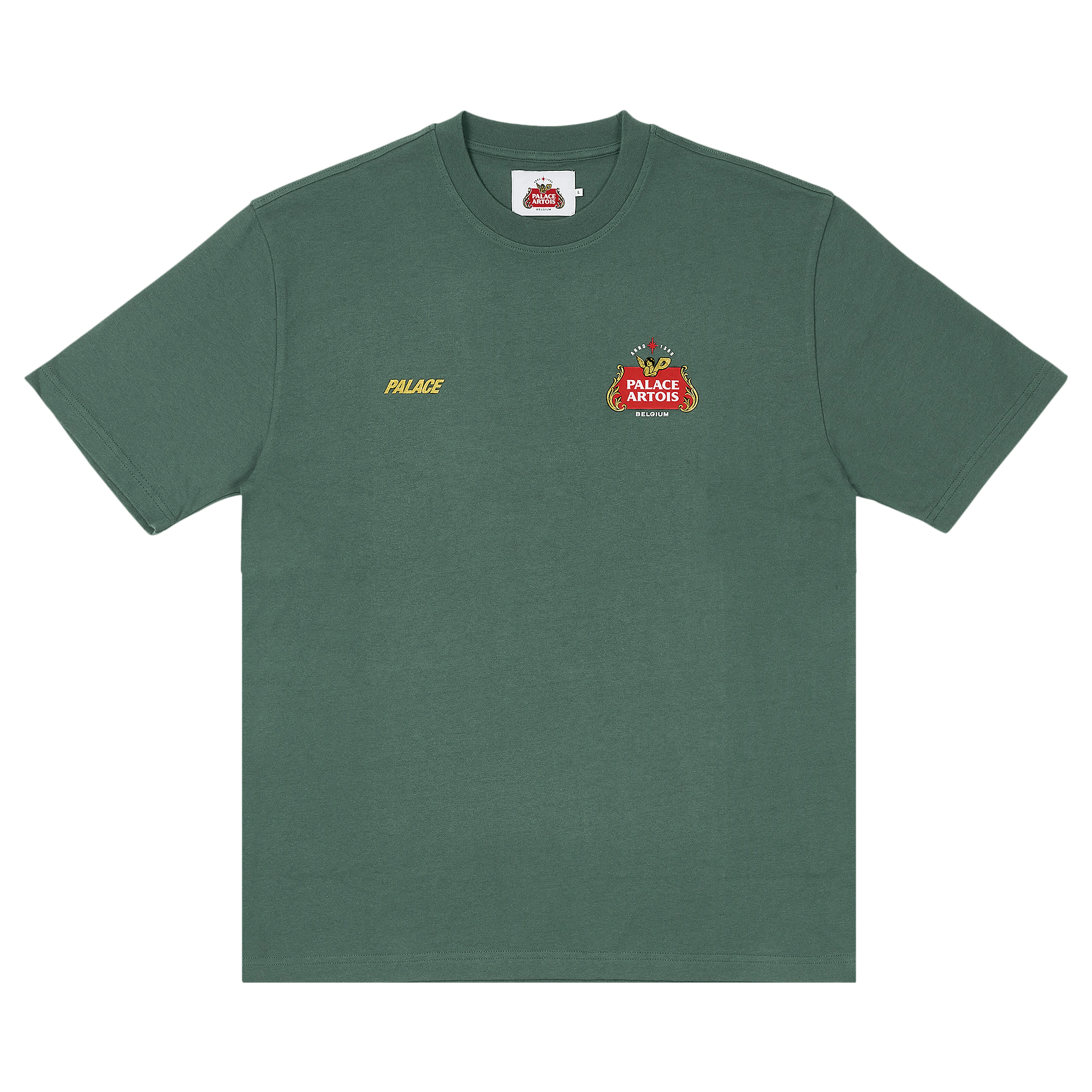 Palace x Stella Artois T-Shirt 'Bottle Green'