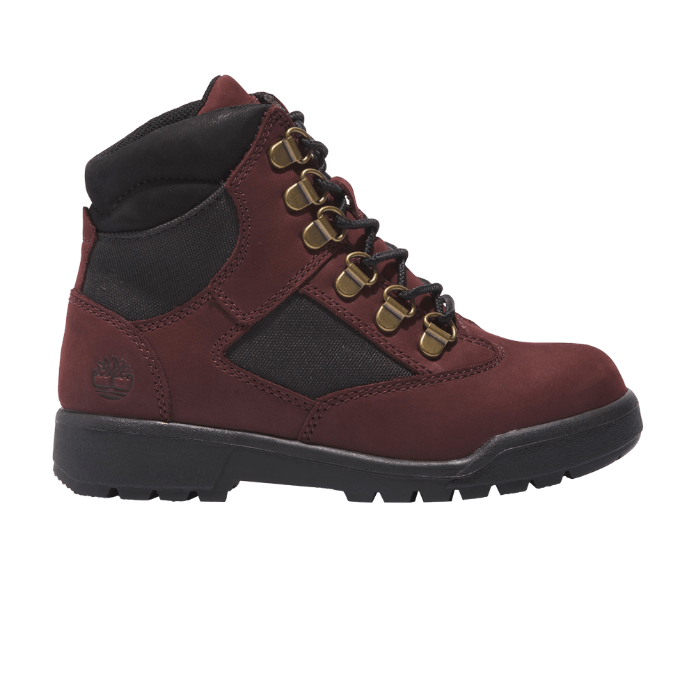 Timberland 6-Inch Field Boot Little Kid 'Burgundy'