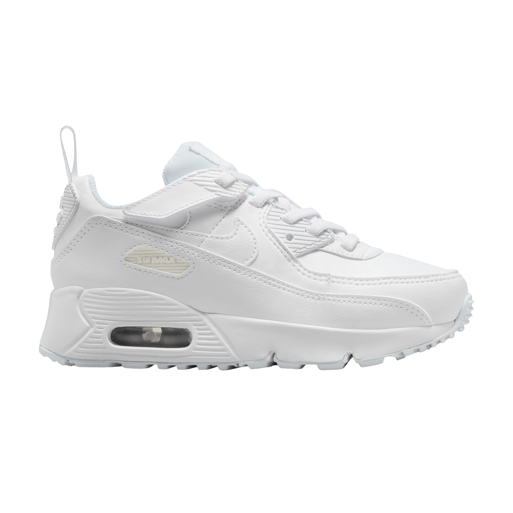 Nike Air Max 90 EasyOn PS 'White Metallic Silver'