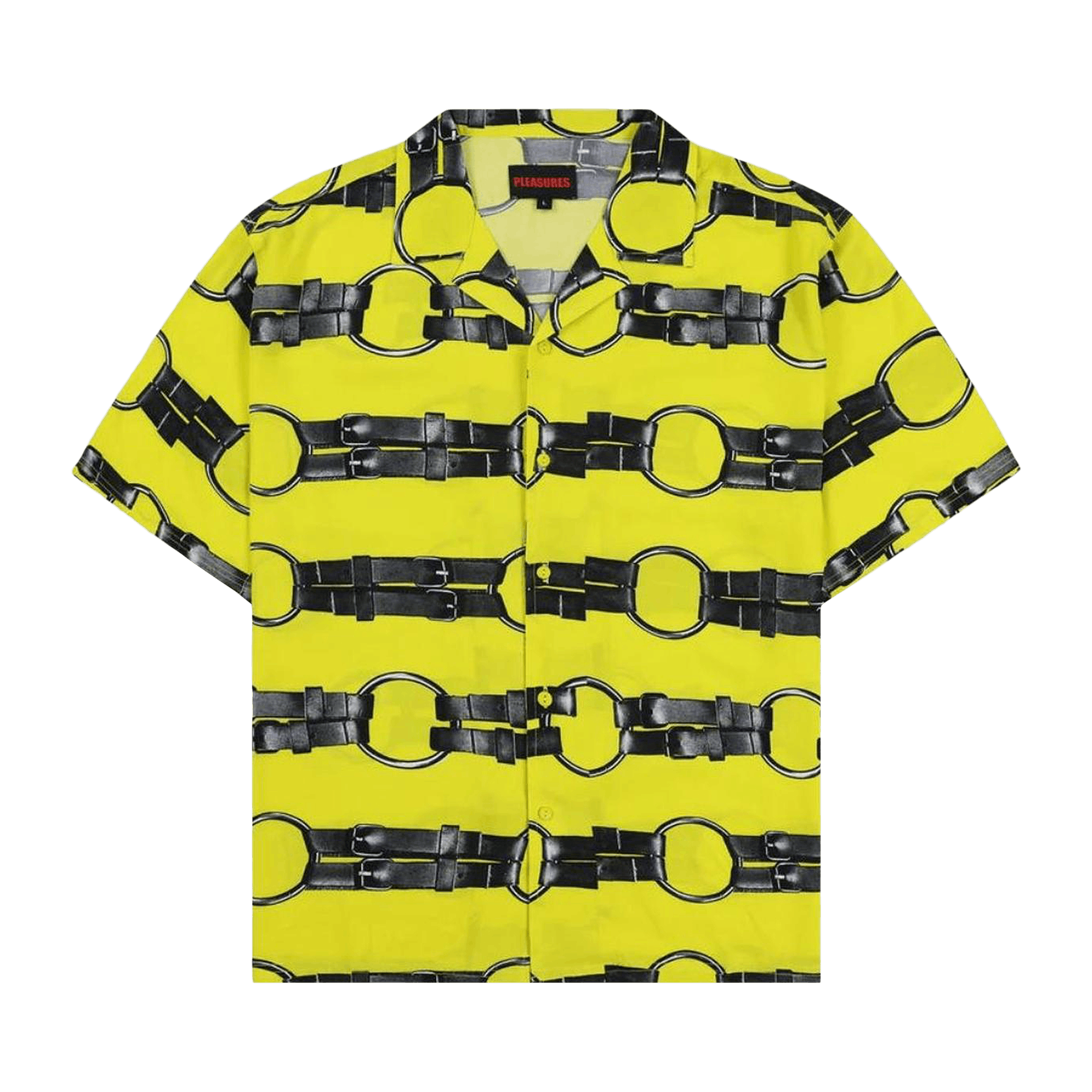 Pleasures Straps Button Down 'Yellow'
