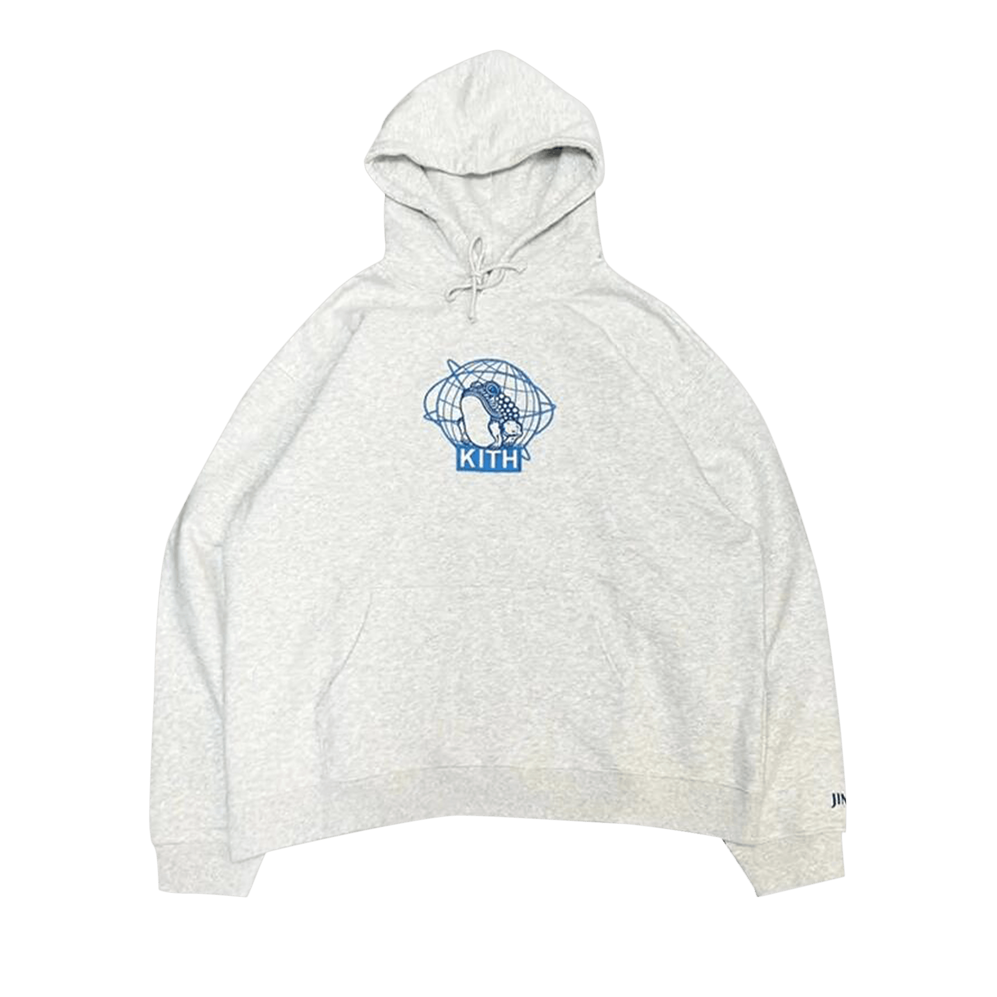 Kith For Jinro Williams III Hoodie 'Light Heather Grey'
