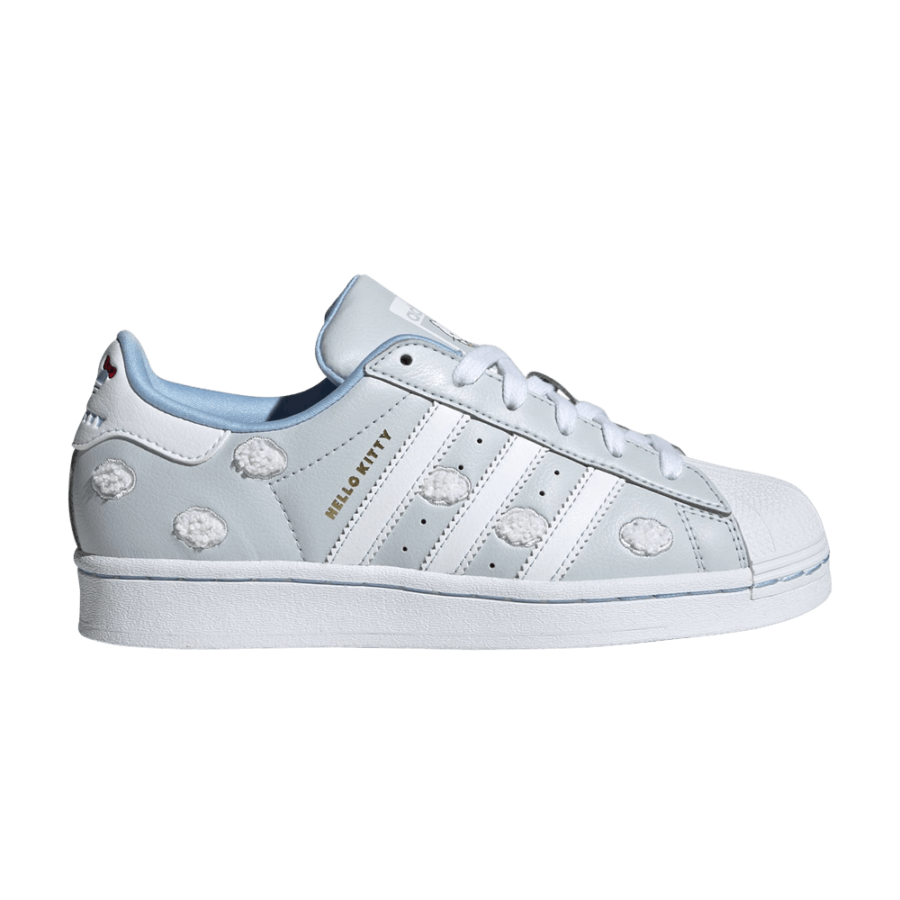 Hello Kitty x adidas Superstar J 'Embroidered Clouds'