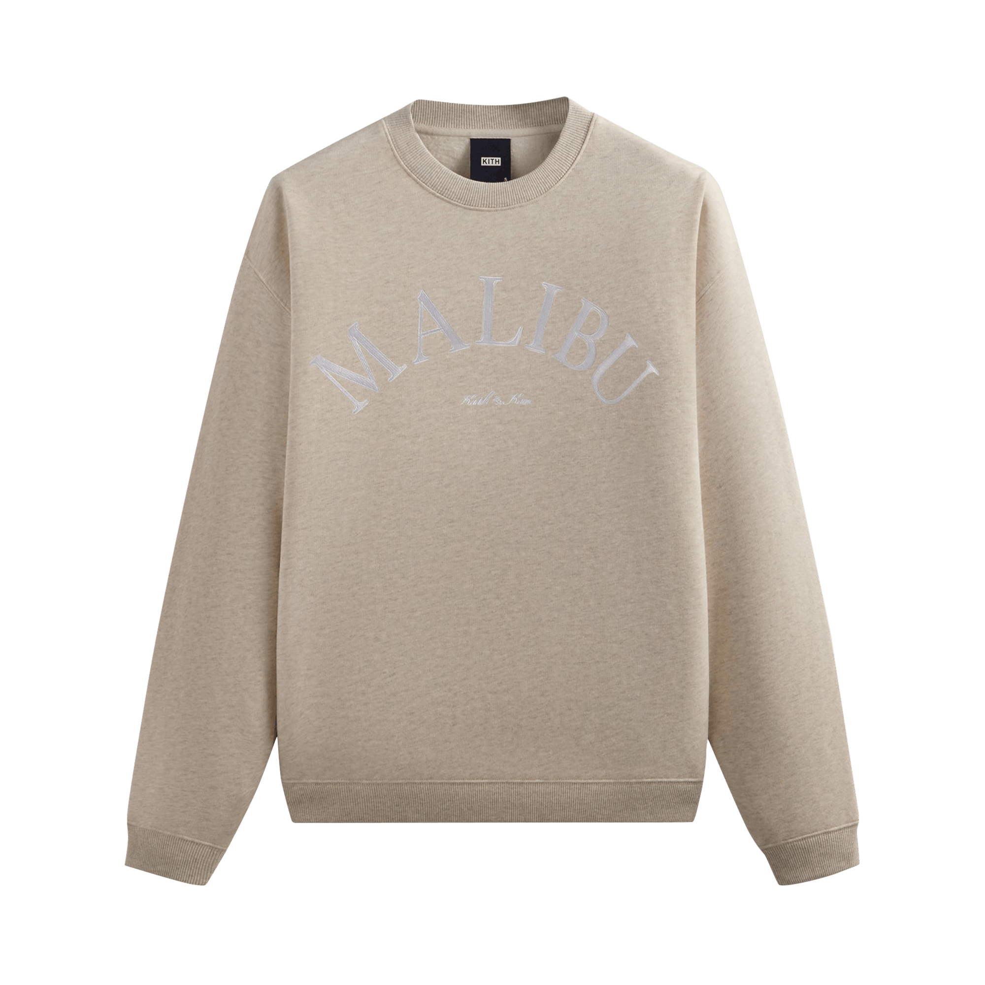 Kith Malibu Souvenir Crewneck 'Heather Oatmeal'