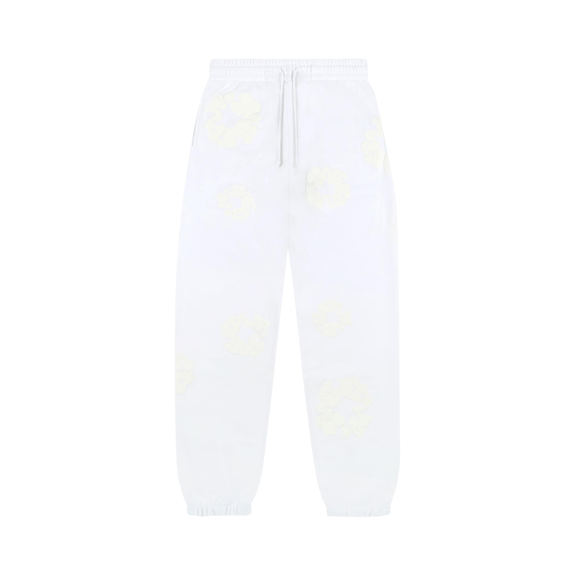 Denim Tears Mono Cotton Wreath Sweatpants 'White'