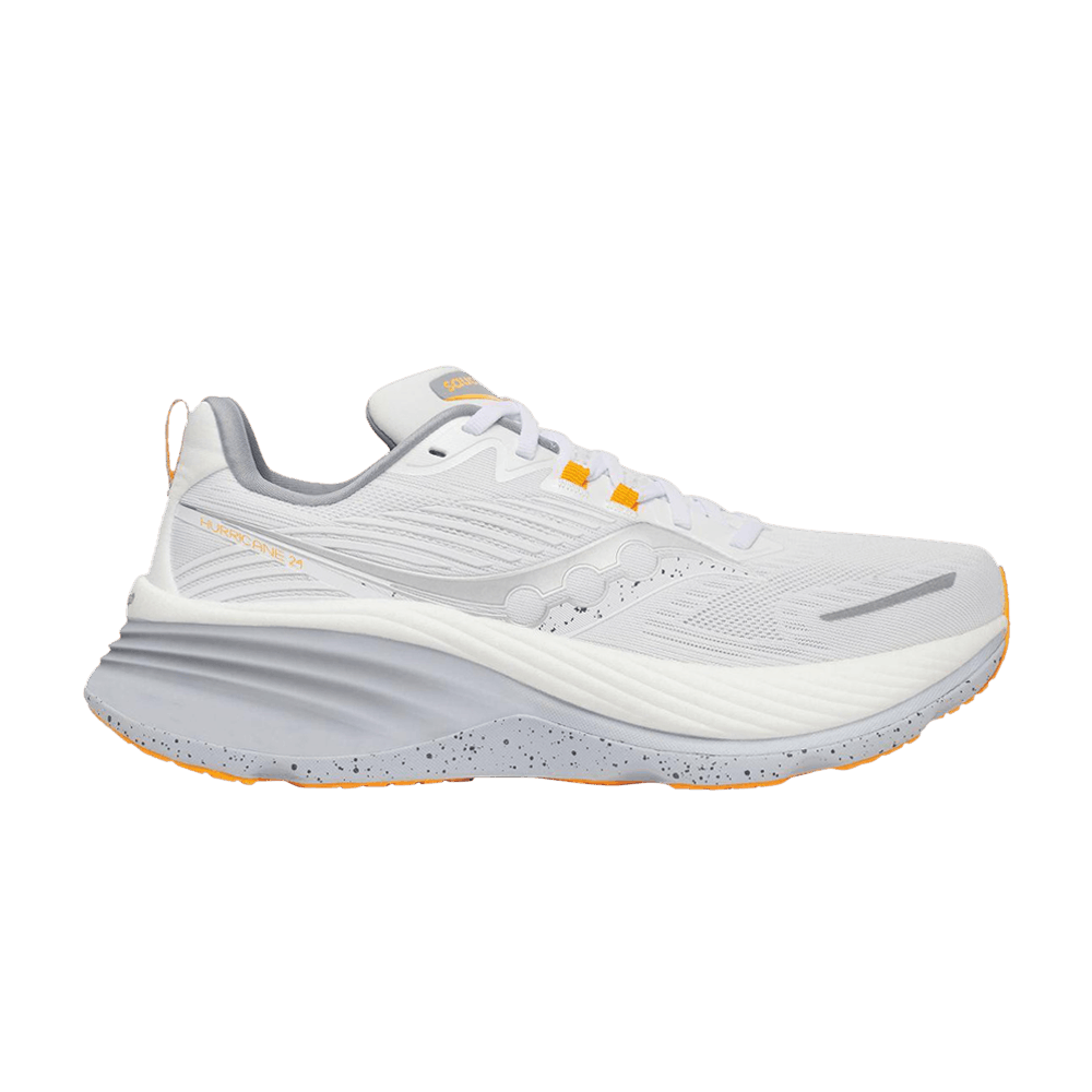 Saucony Hurricane 24 'White Cloud Orange'