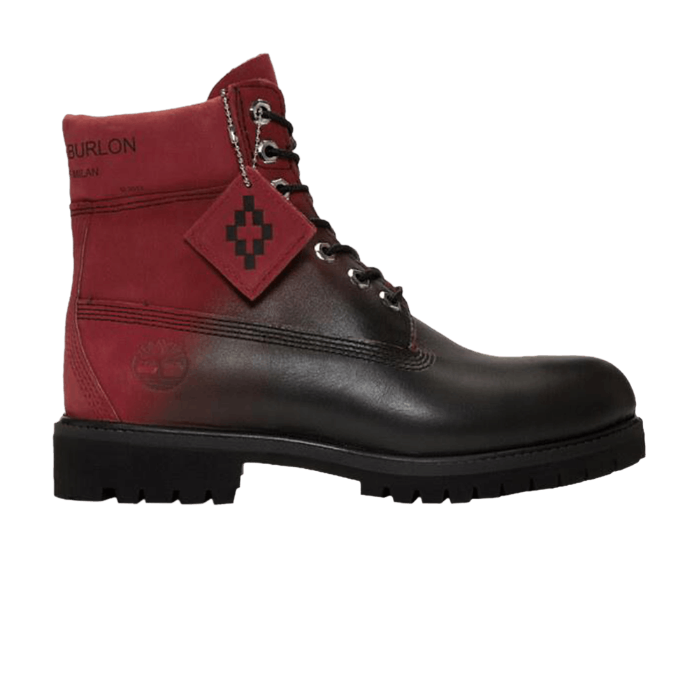 Timberland Marcelo Burlon County of Milan x 6 Inch Premium 'Ruby Dip Dyed'