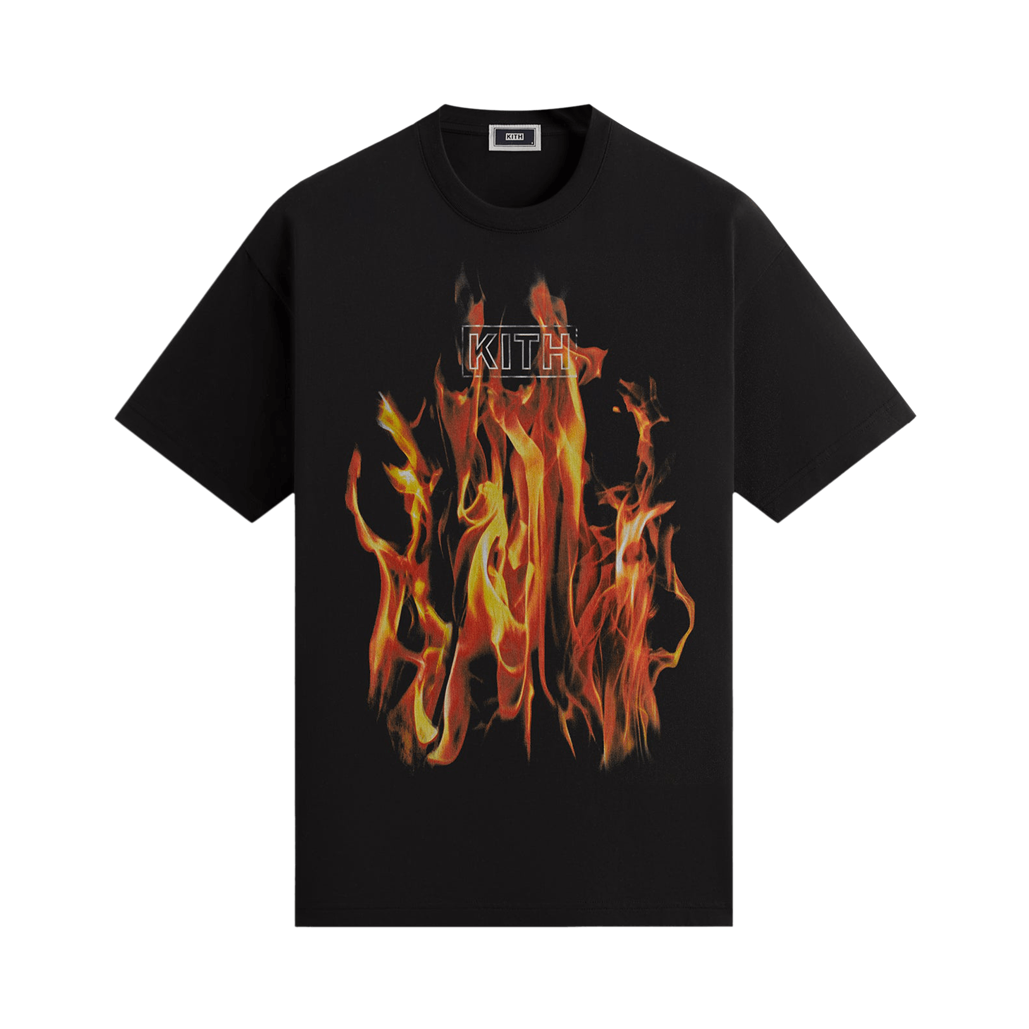 Kith Pyro Box Logo Vintage Tee 'Black'