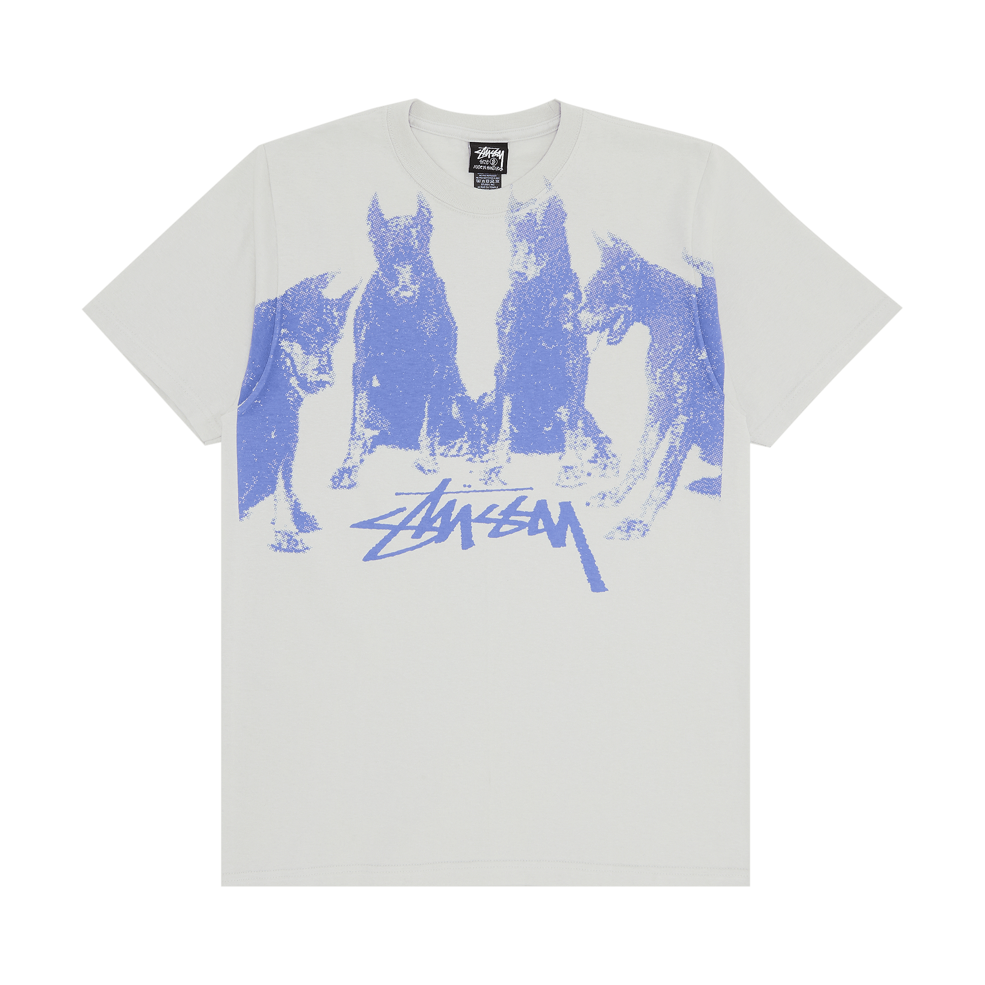 Stussy Dobermans Tee 'Fog'