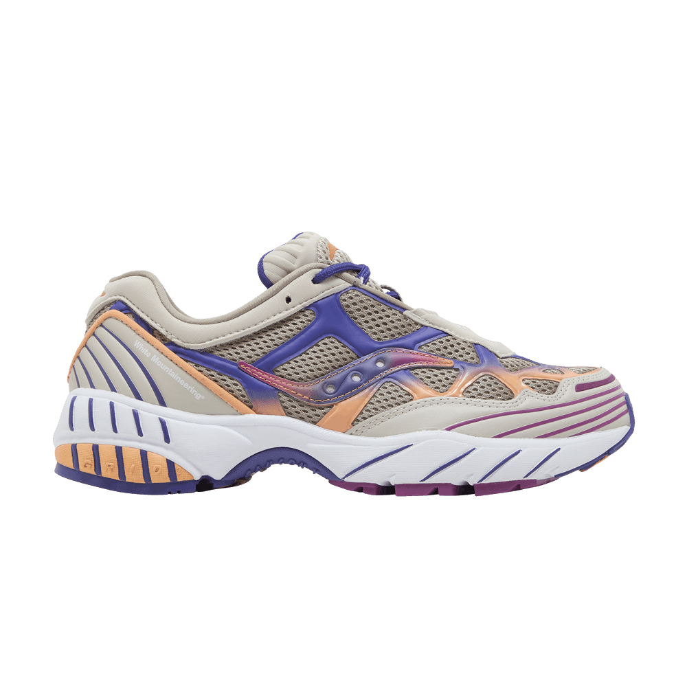 White Mountaineering x Saucony Grid Web 'Purple Orange'