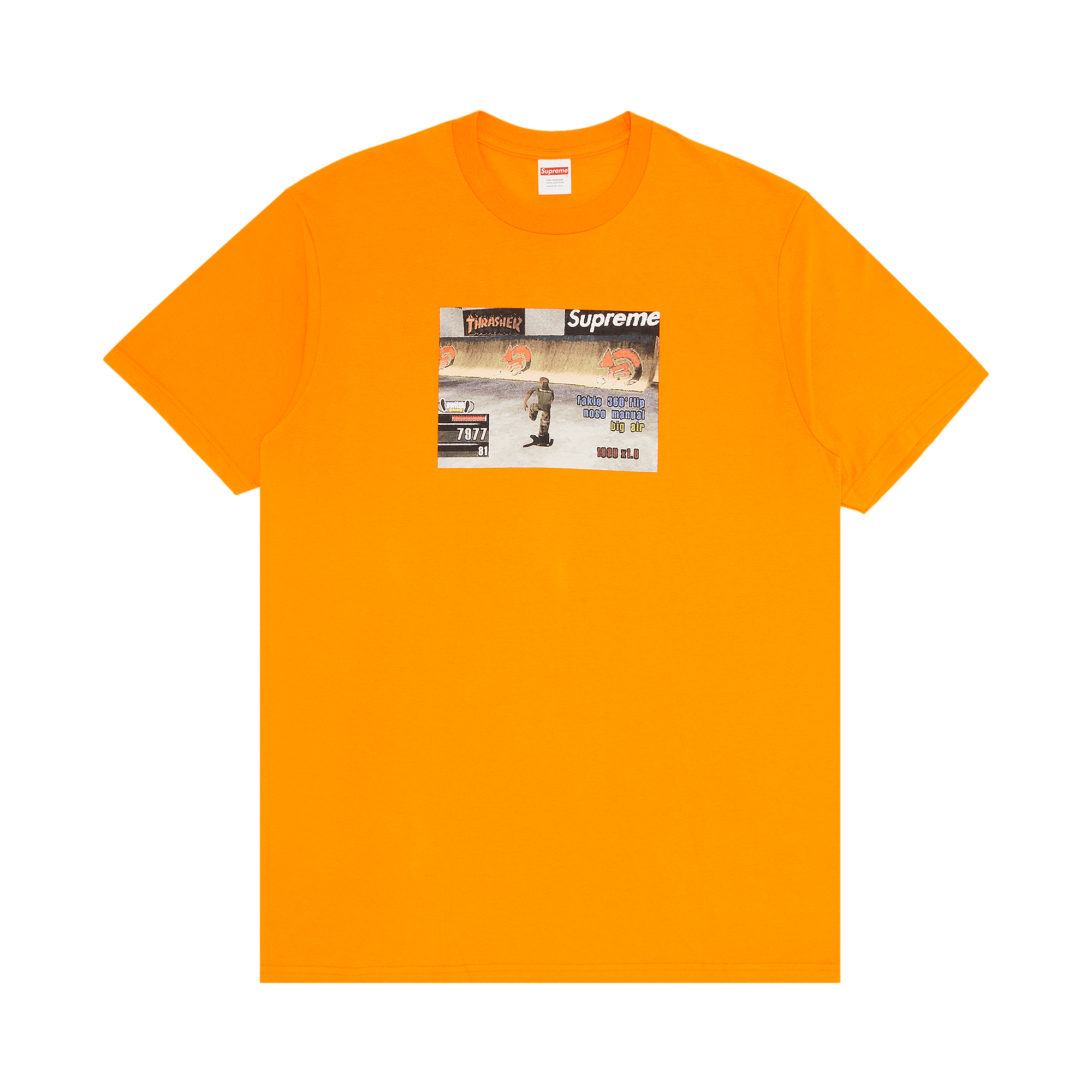 Supreme x Thrasher Game Tee 'Orange'