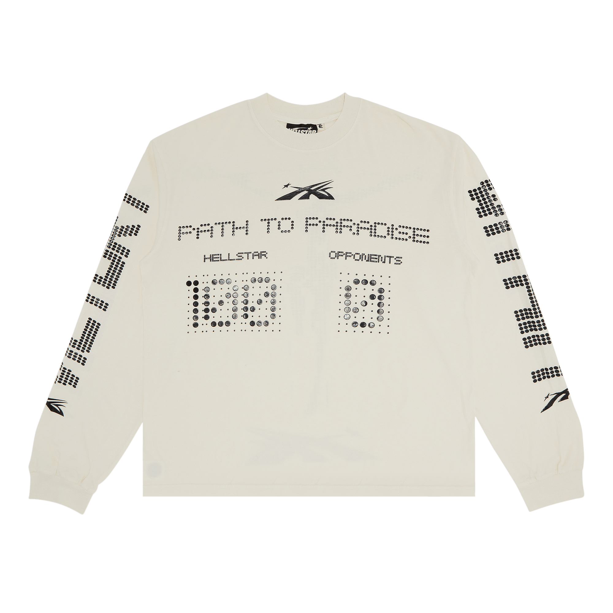 Hellstar Scoreboard Long-Sleeve T-Shirt 'White'