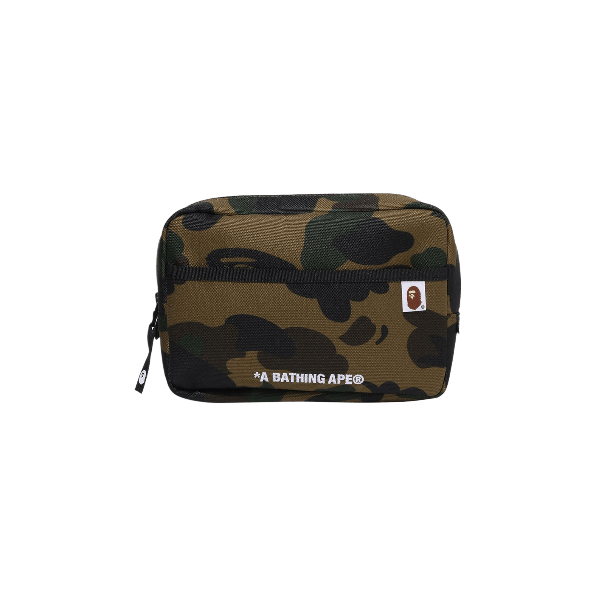 BAPE 1st Camo Cordura Multi Pouch 'Green'