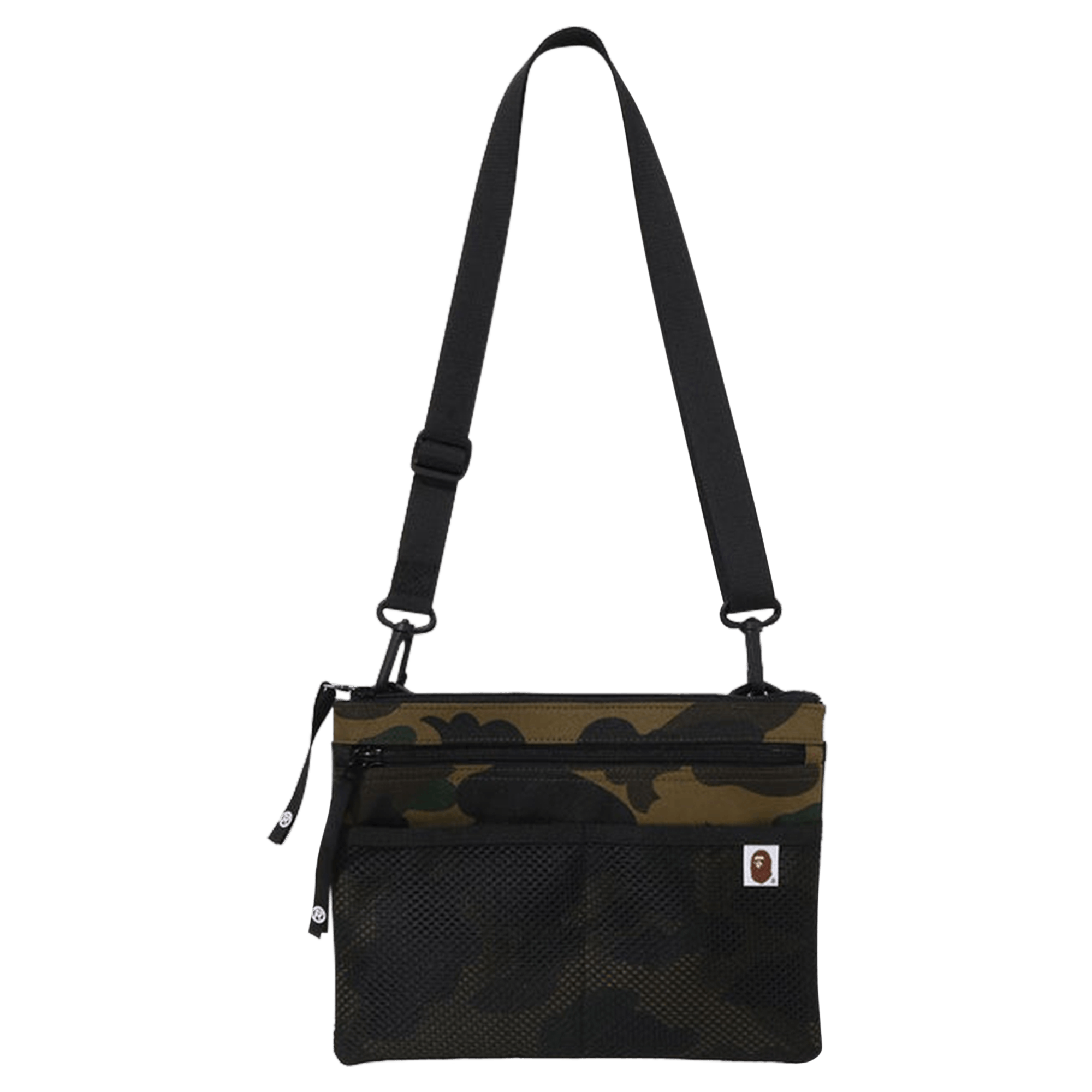 BAPE 1st Camo Cordura Sacoche 'Green'