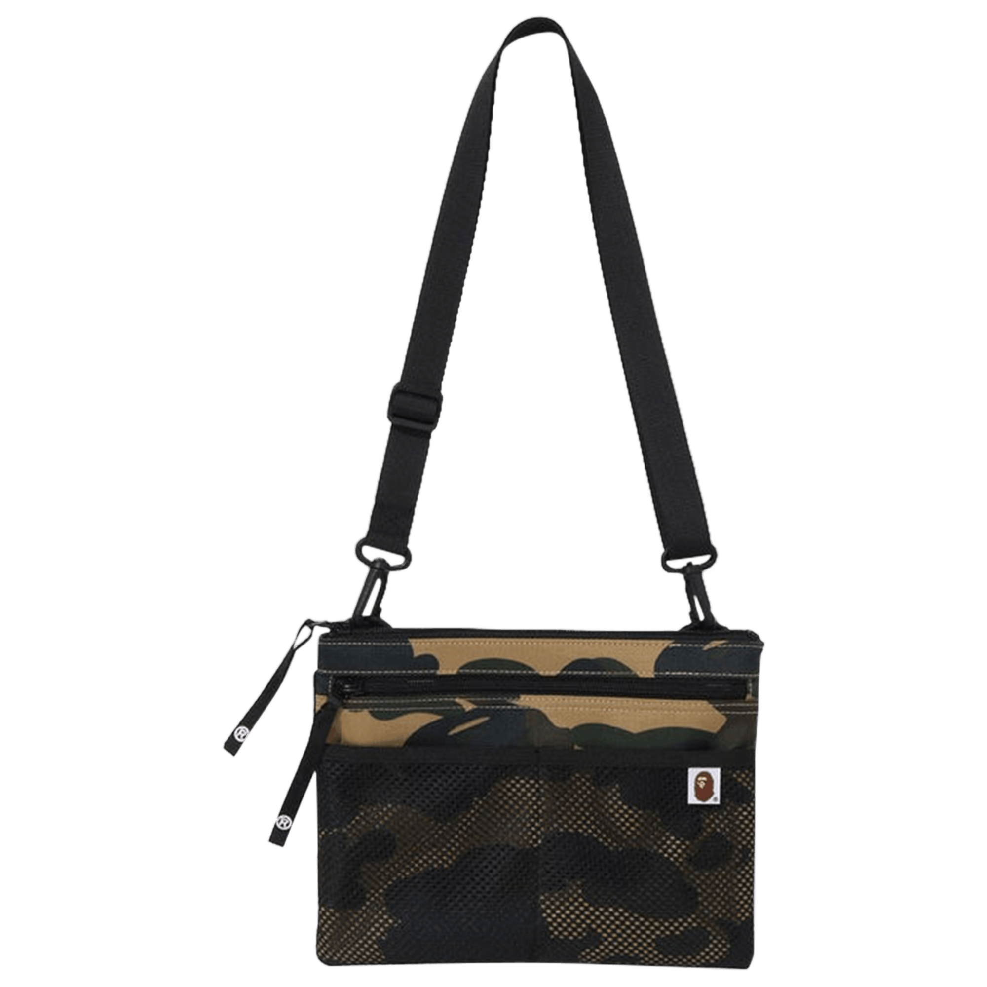 BAPE 1st Camo Cordura Sacoche 'Yellow'