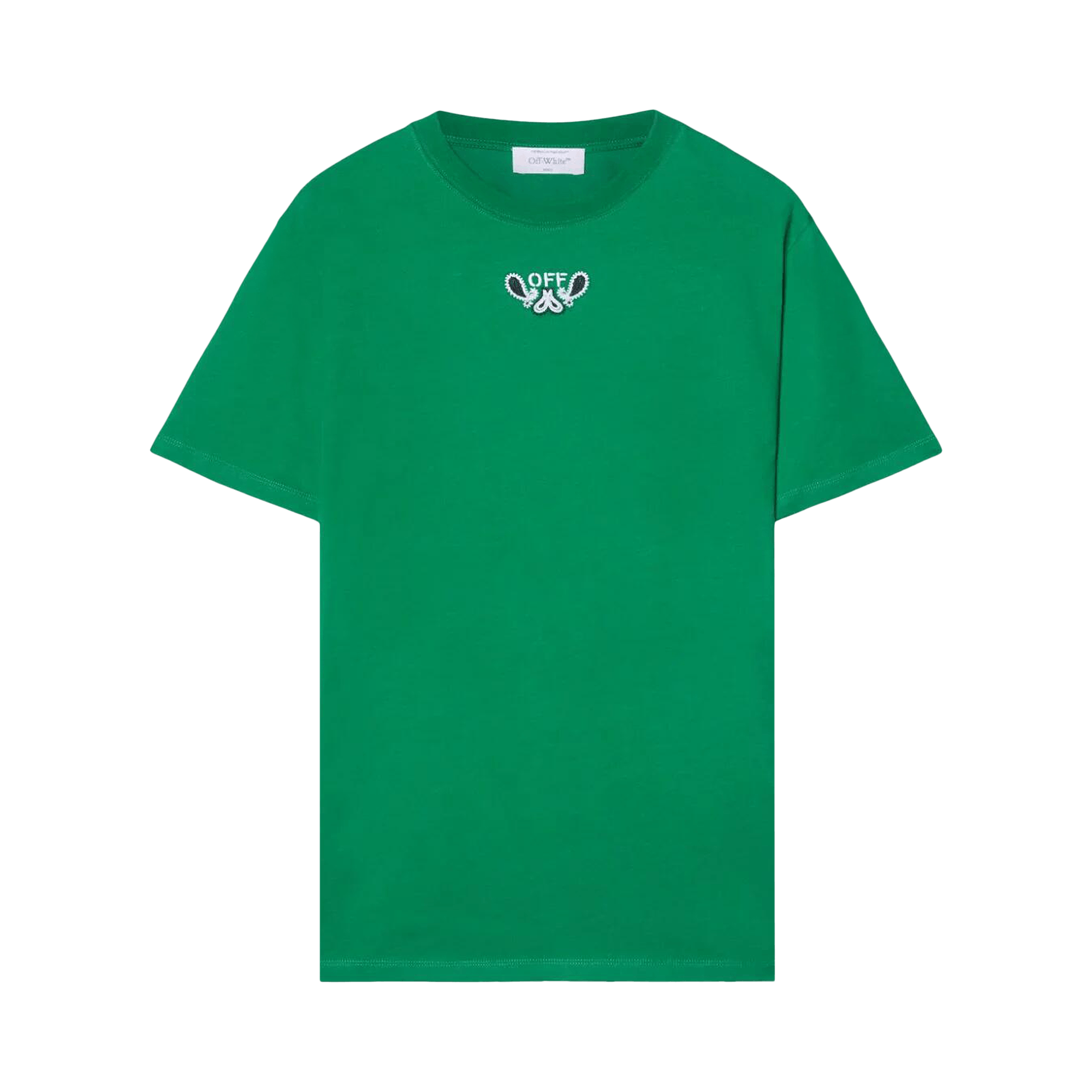 Off-White Bandana Arrow Slim Short-Sleeve Tee 'Green/White'