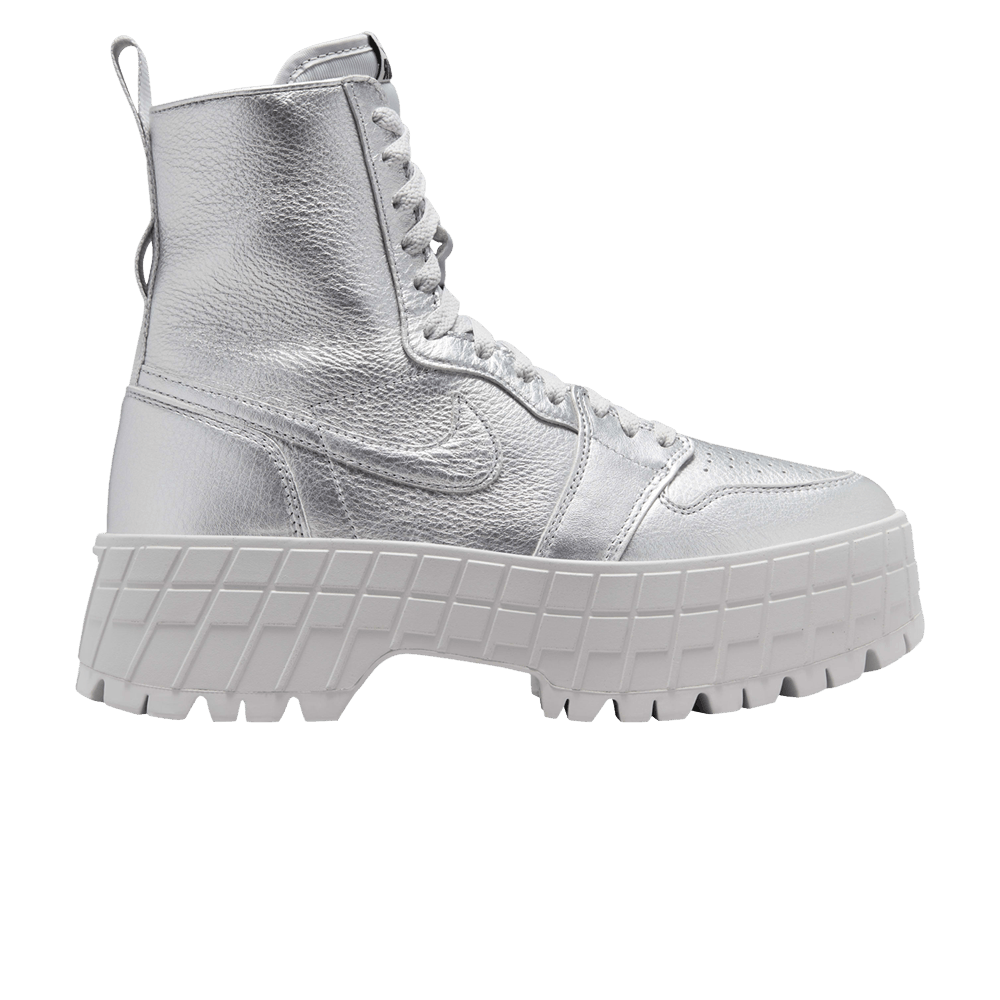 Buy Wmns Air Jordan 1 High Brooklyn 'Metallic Silver Buy Wmns Air Jordan 1 High Brooklyn 'Metallic Silver