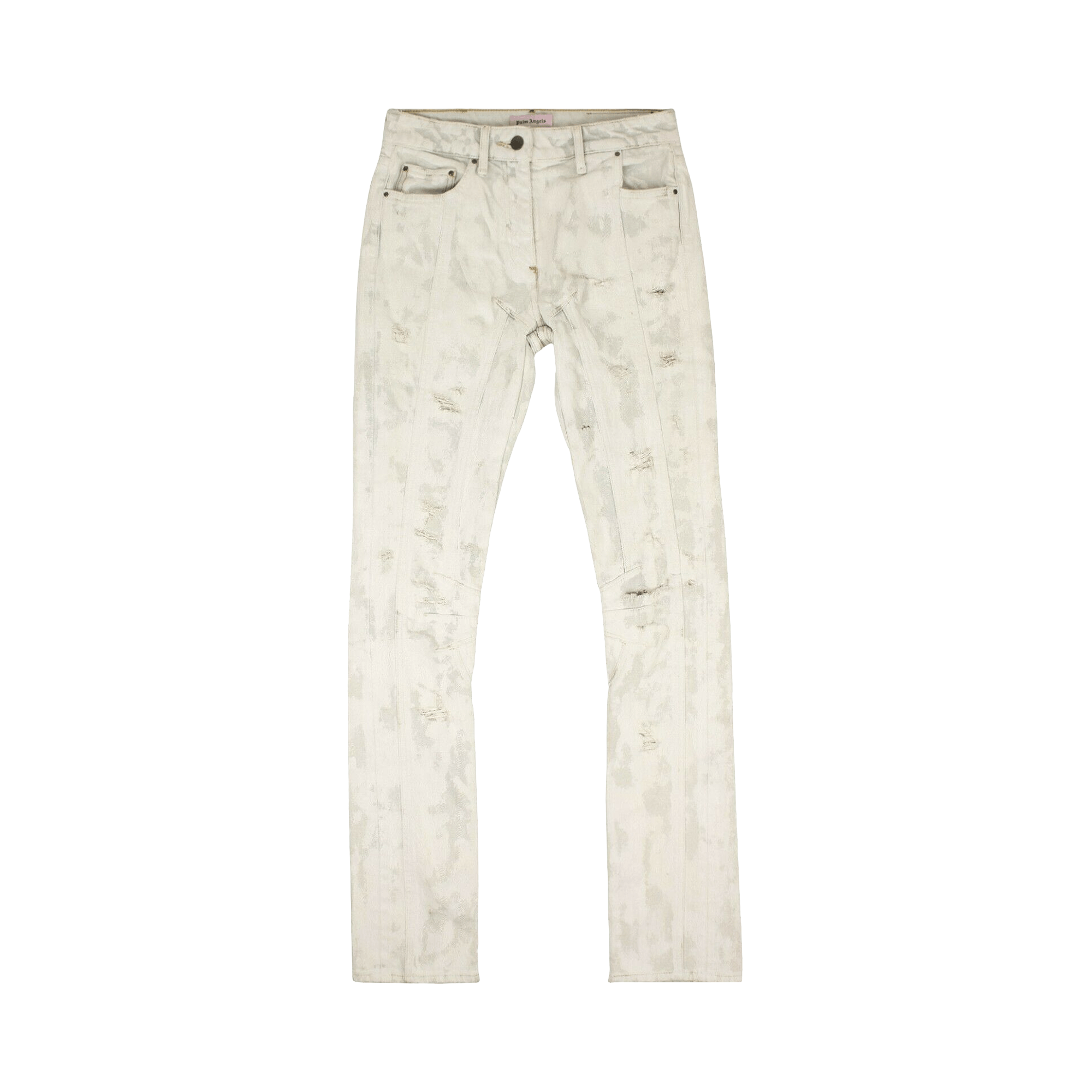 Palm Angels Tie Dye Distressed Jeans 'Blue/White'