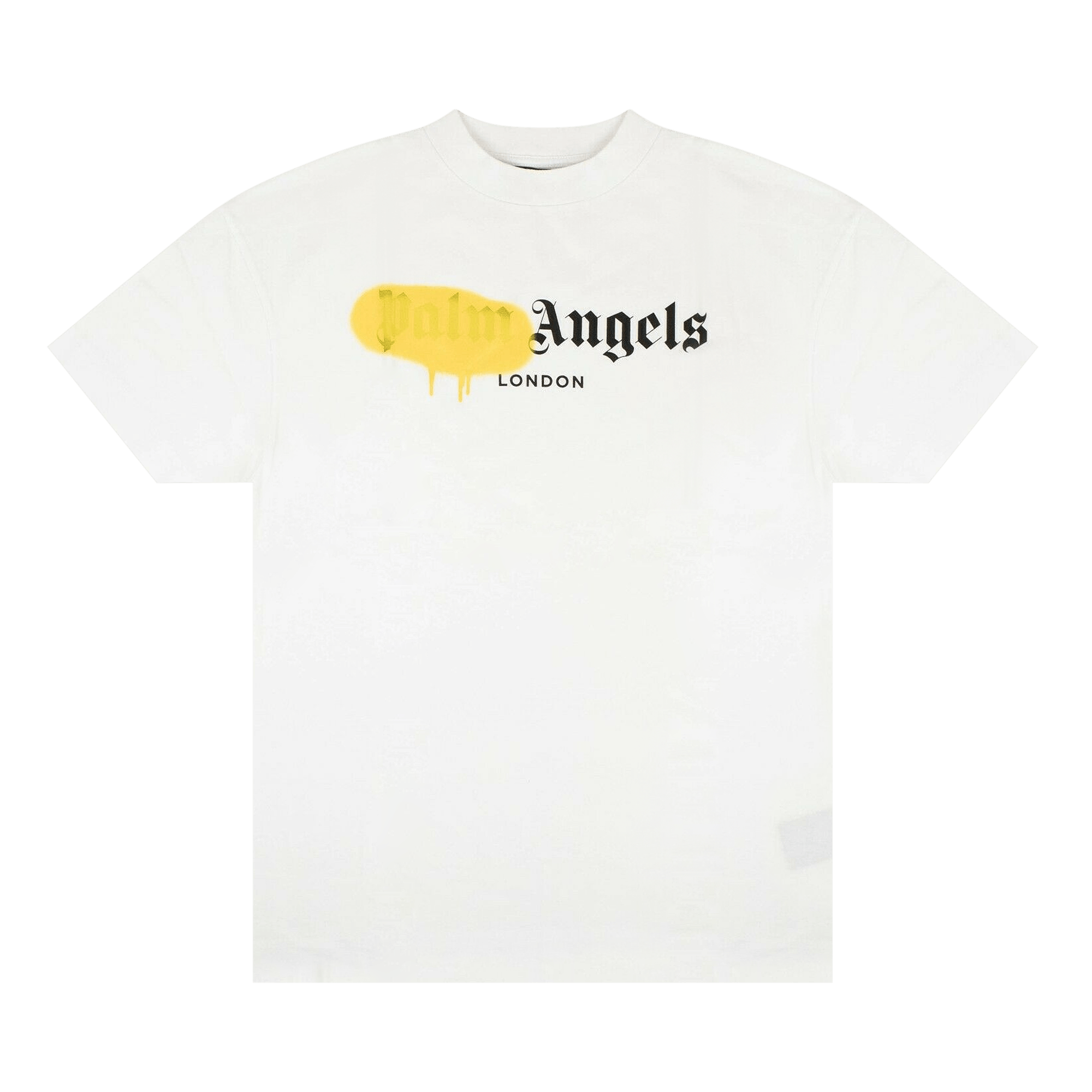 Palm Angels Spray Logo T-Shirt 'White'
