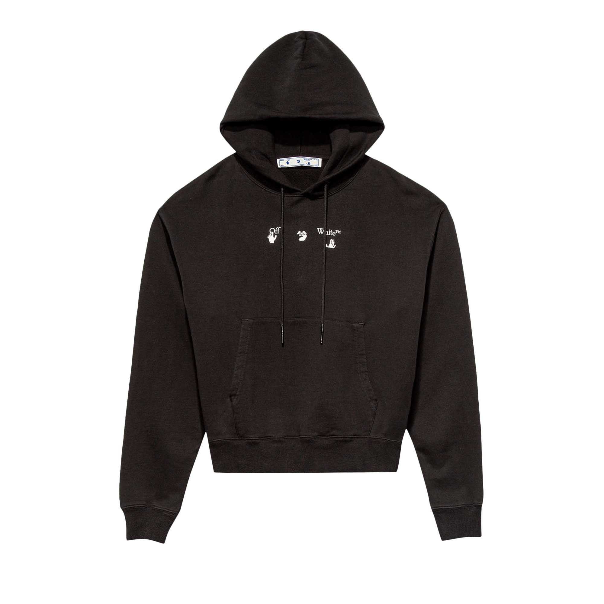 Off-White Marker Over Hoodie 'Black/Red'