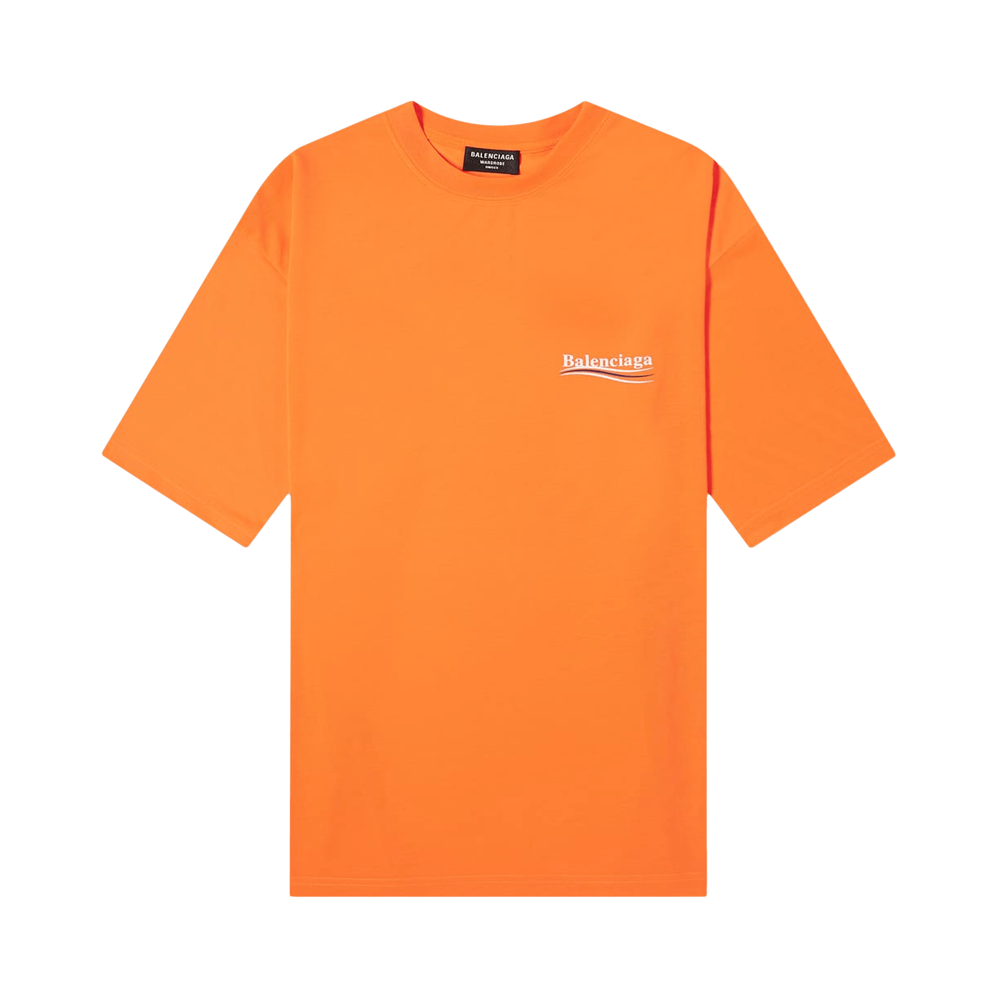 Balenciaga Large Fit T-Shirt 'Fluo Orange'