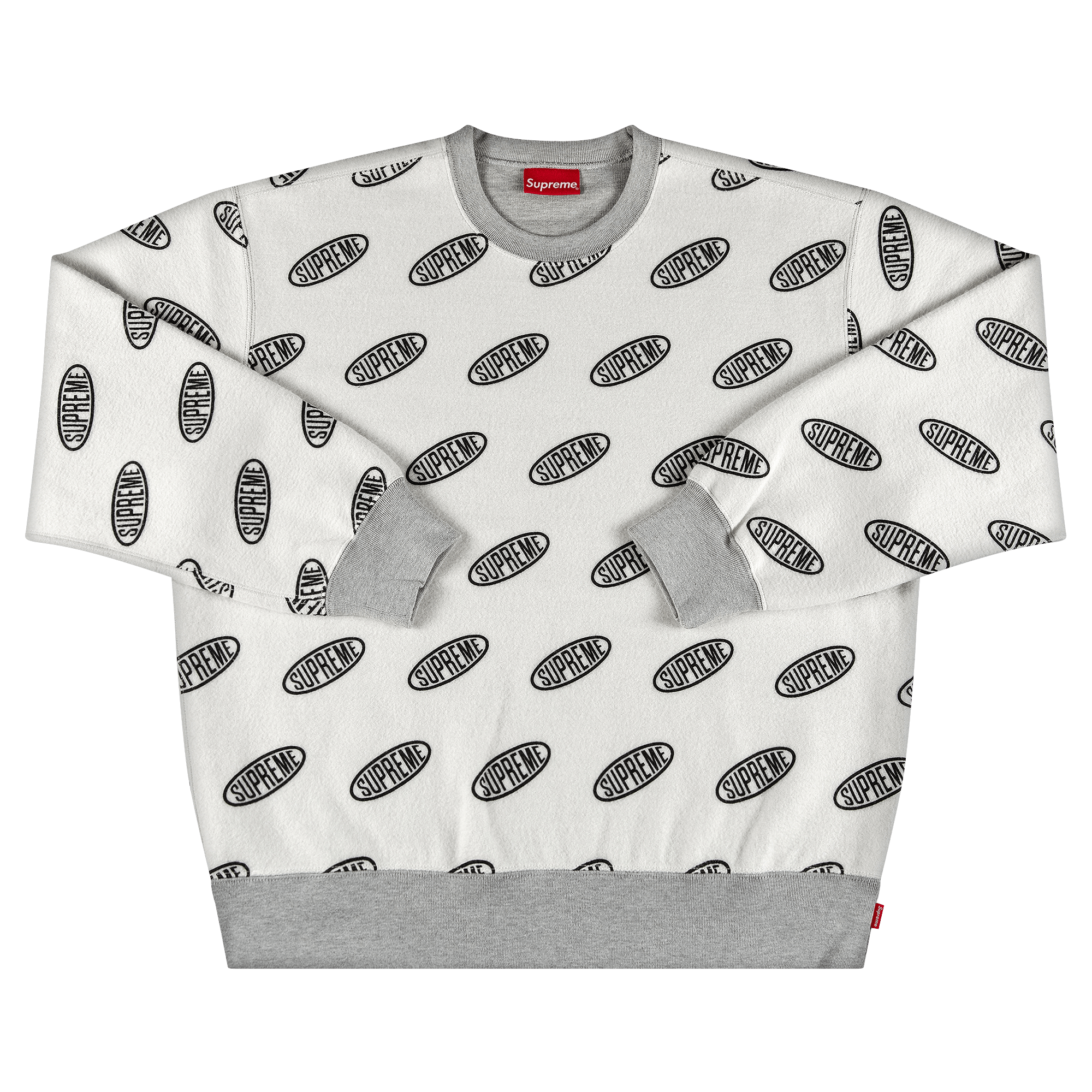 Supreme Liner Crewneck 'Heather Grey'