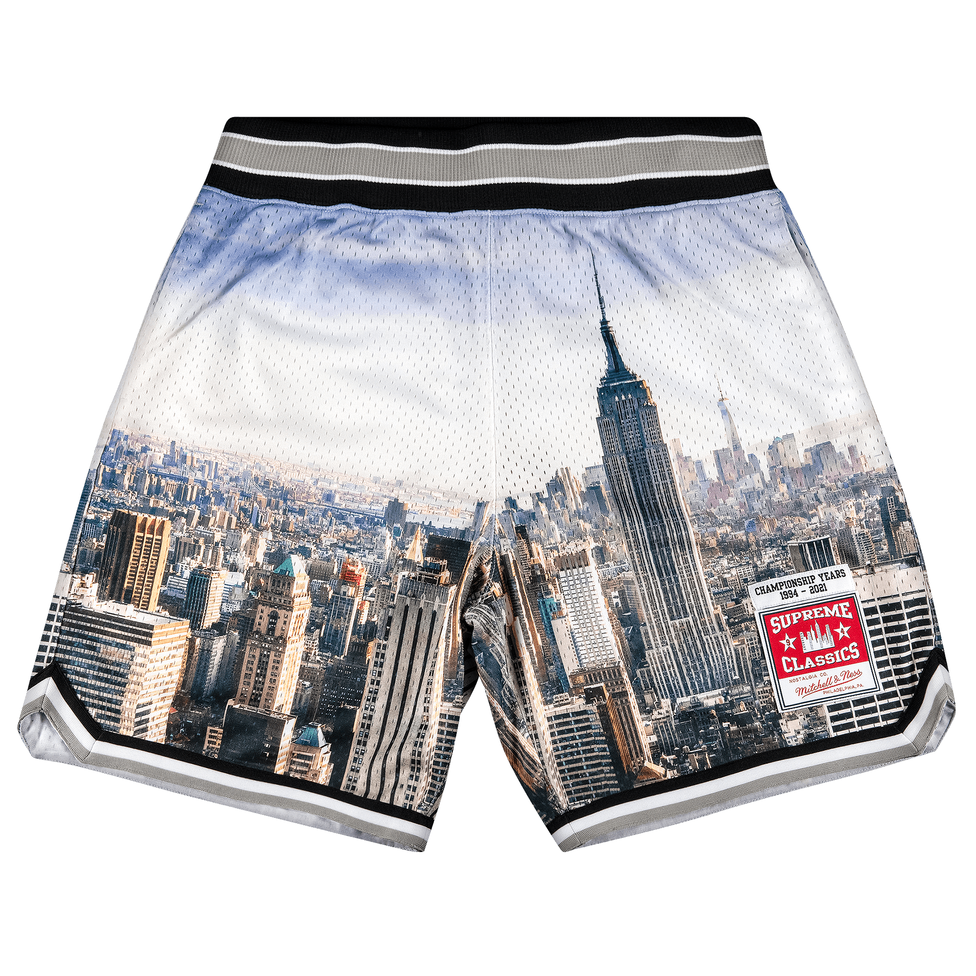 Supreme x Mitchel And Ness Basketball Short 'Skyline'