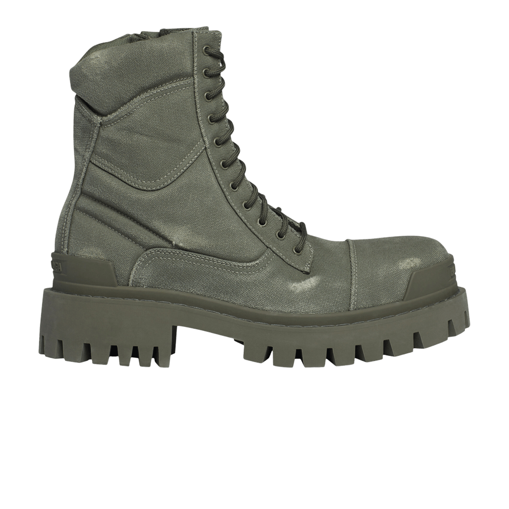 Balenciaga Combat Strike Boot 'Worn-Out - Khaki'