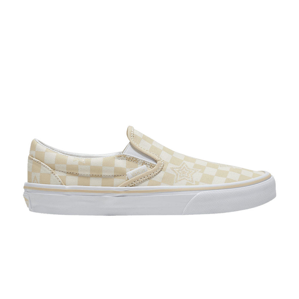 Vans Classic Slip-On 'Checkerboard - Tan Stars'
