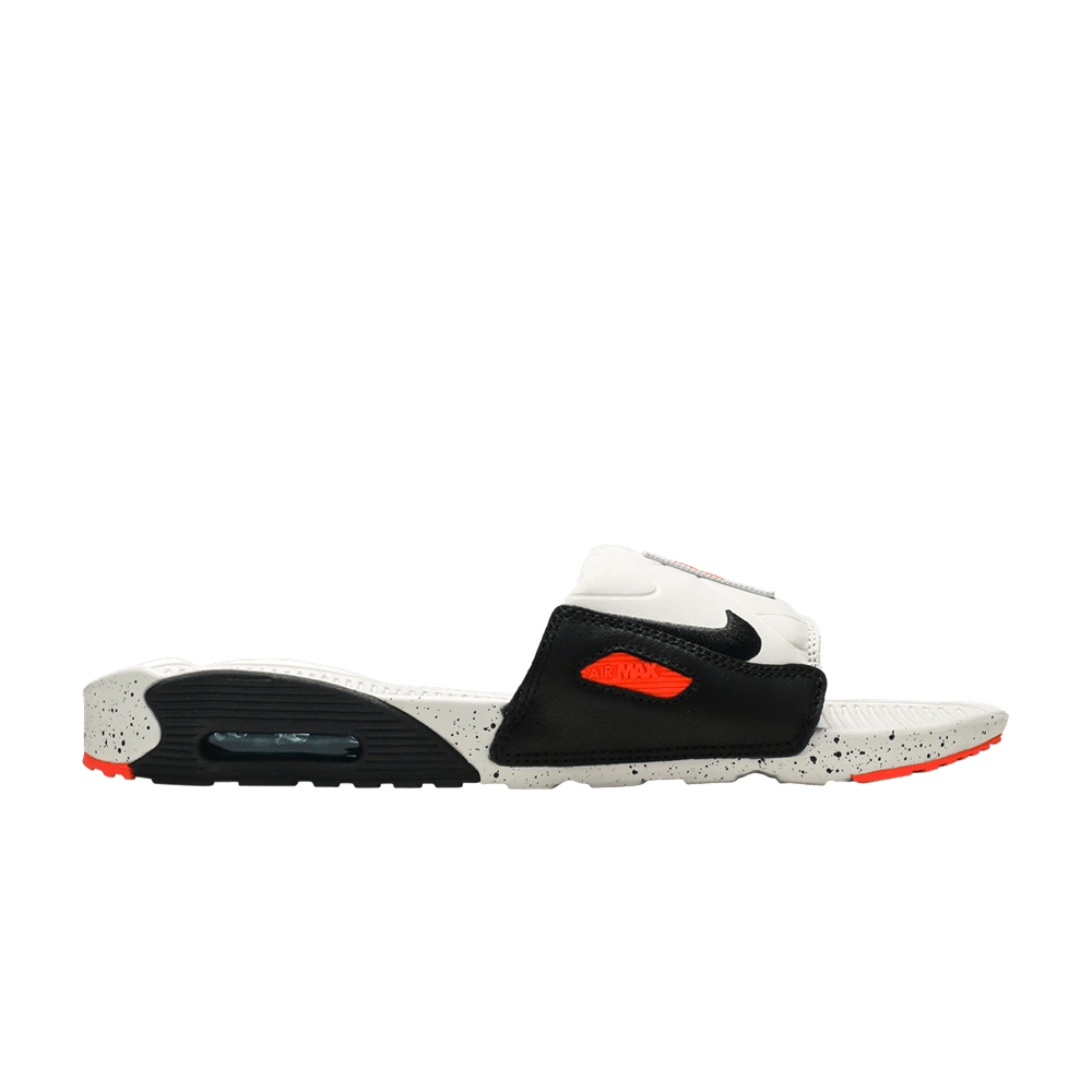 Nike Air Max 90 Slide 'White Turf Orange Speckled'