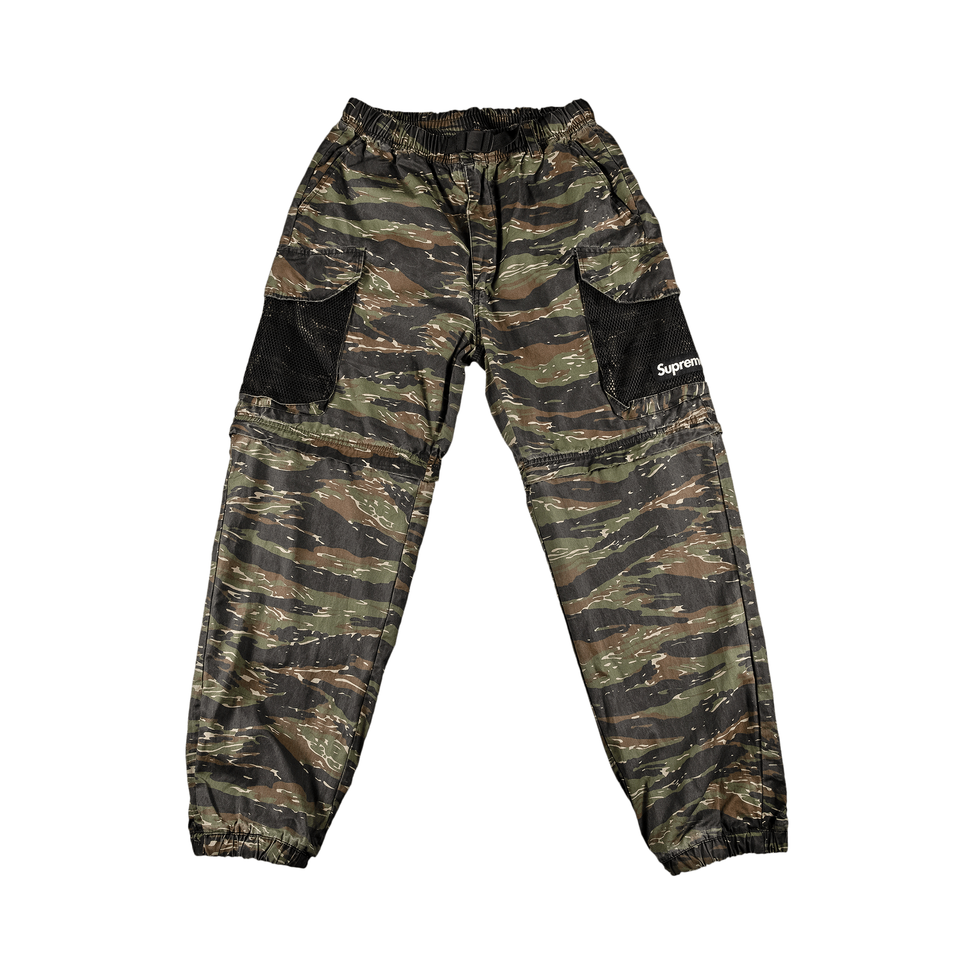 Supreme Mesh Pocket Belted Cargo Pant 'Tigerstripe Camo'