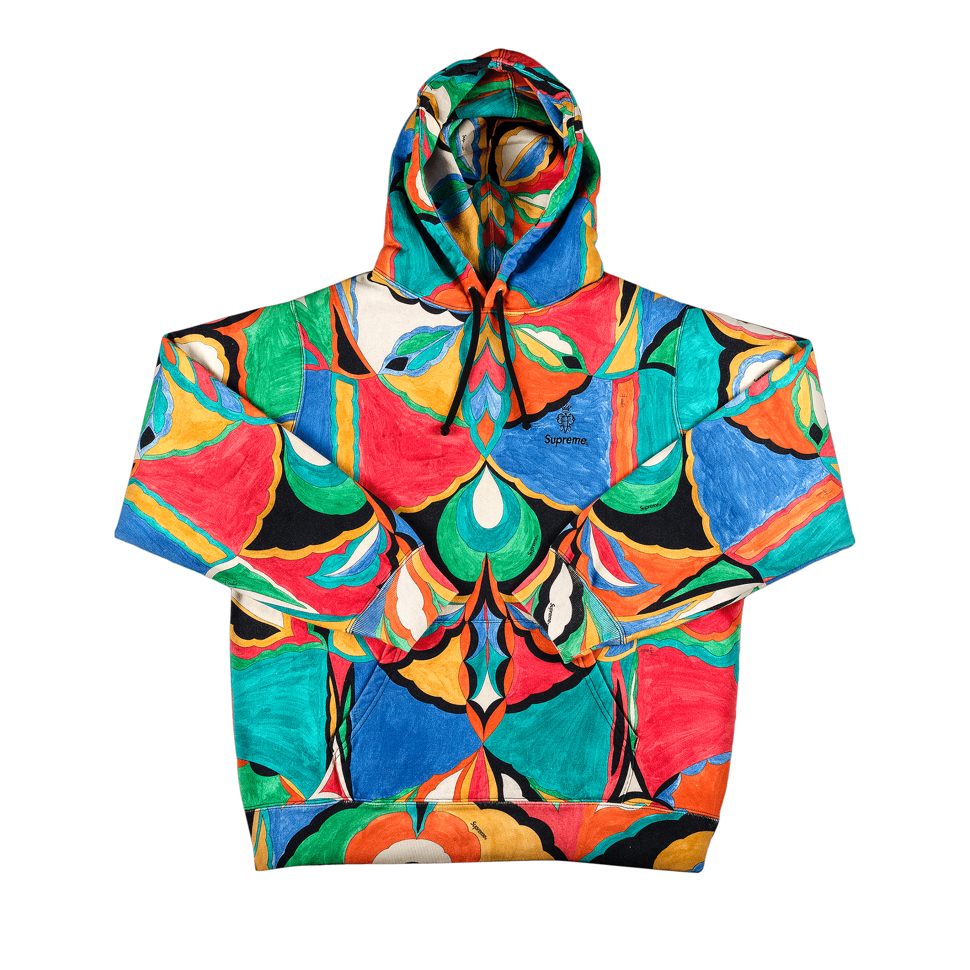 Supreme x Emilio Pucci Hooded Sweatshirt 'Multicolor'