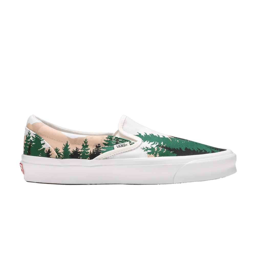 Kith x Vans Vault OG Classic Slip-On LX 'Treescape'
