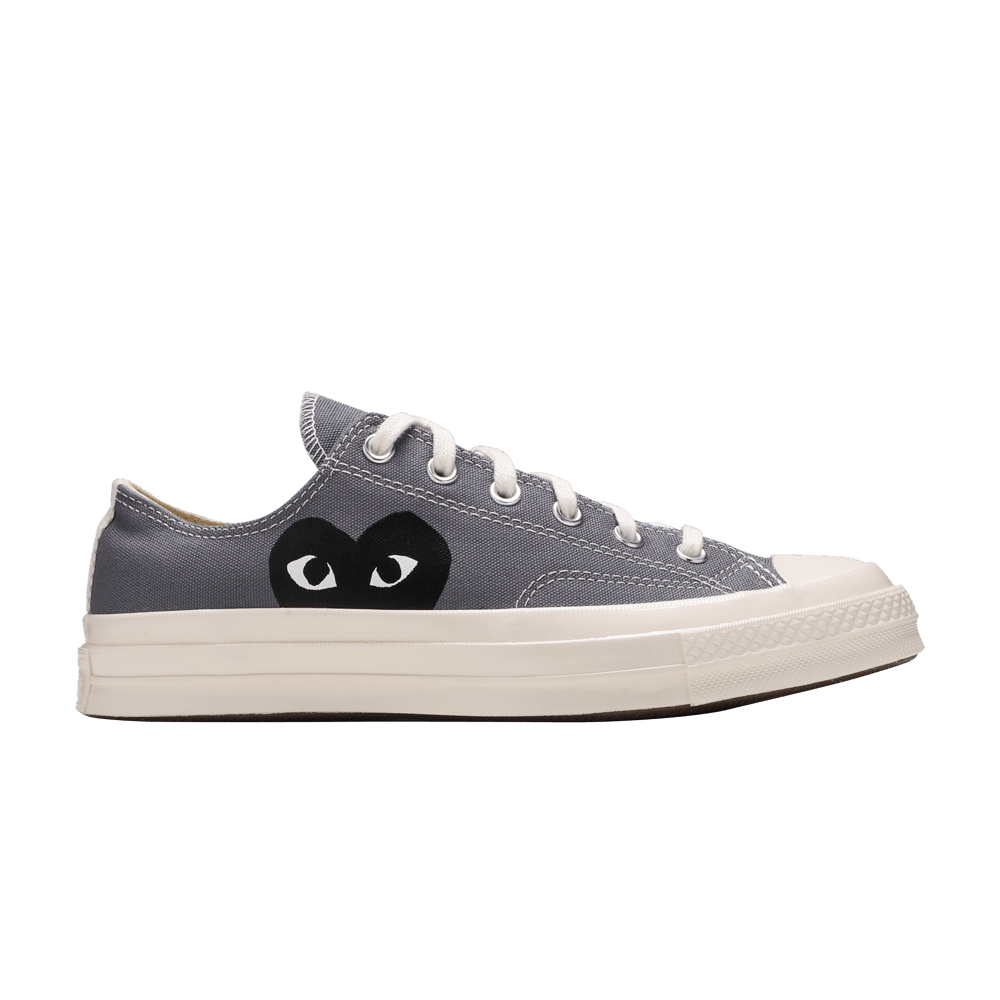Men's Comme des Garçons PLAY x Converse Chuck 70 Low 'Steel Gray'