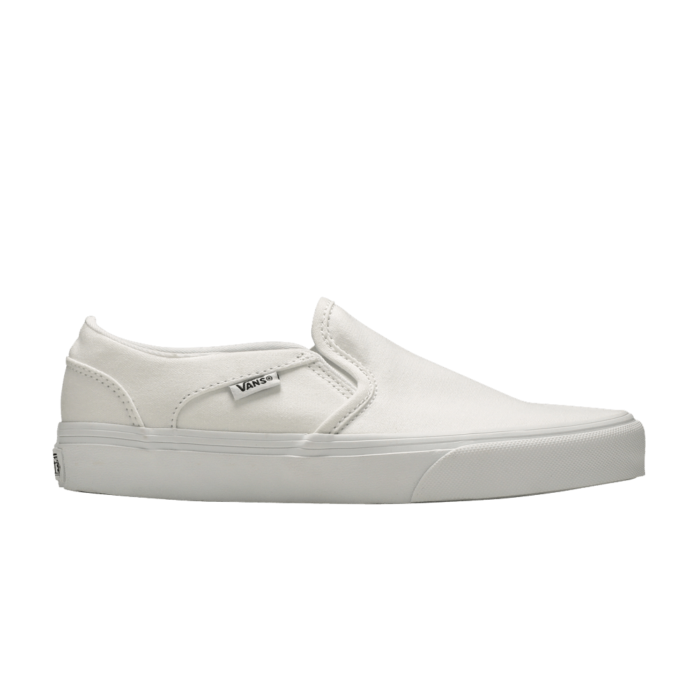 Vans Wmns Asher 'White Canvas'