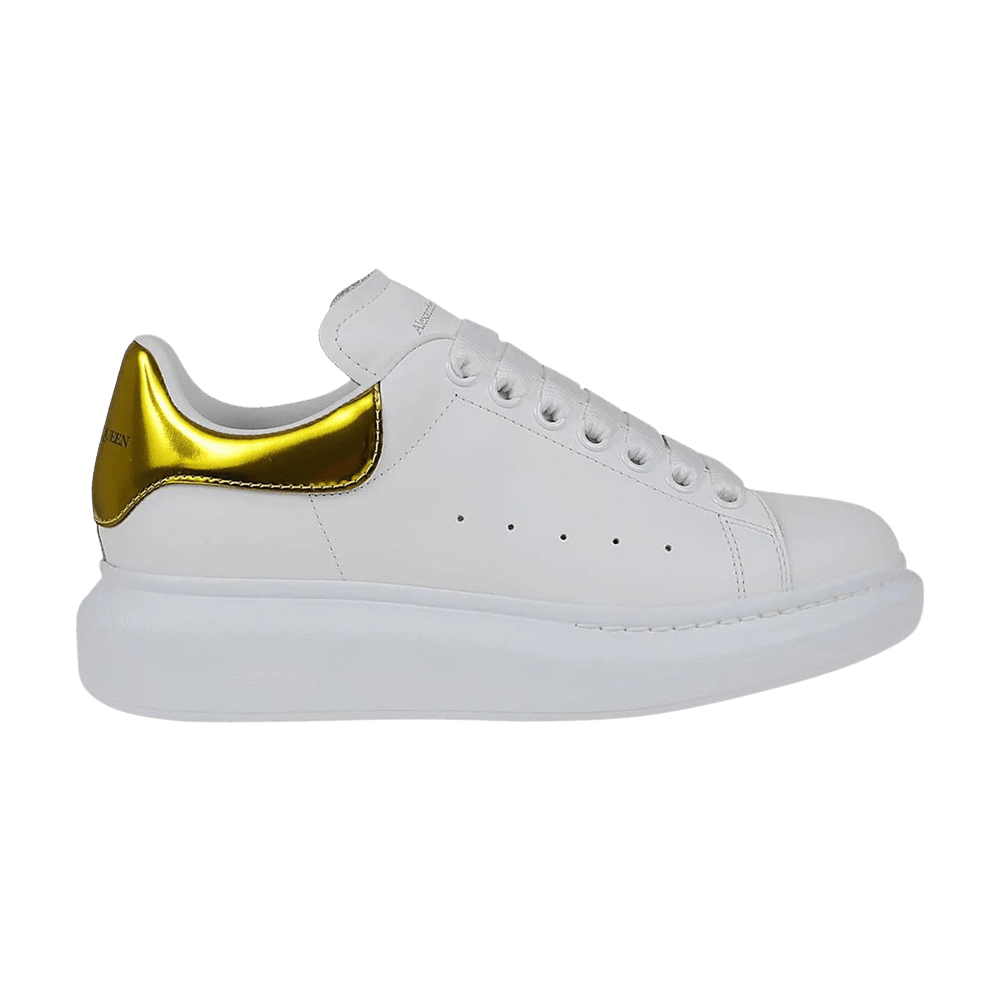 Alexander McQueen Wmns Oversized Sneaker 'White Pop Yellow'