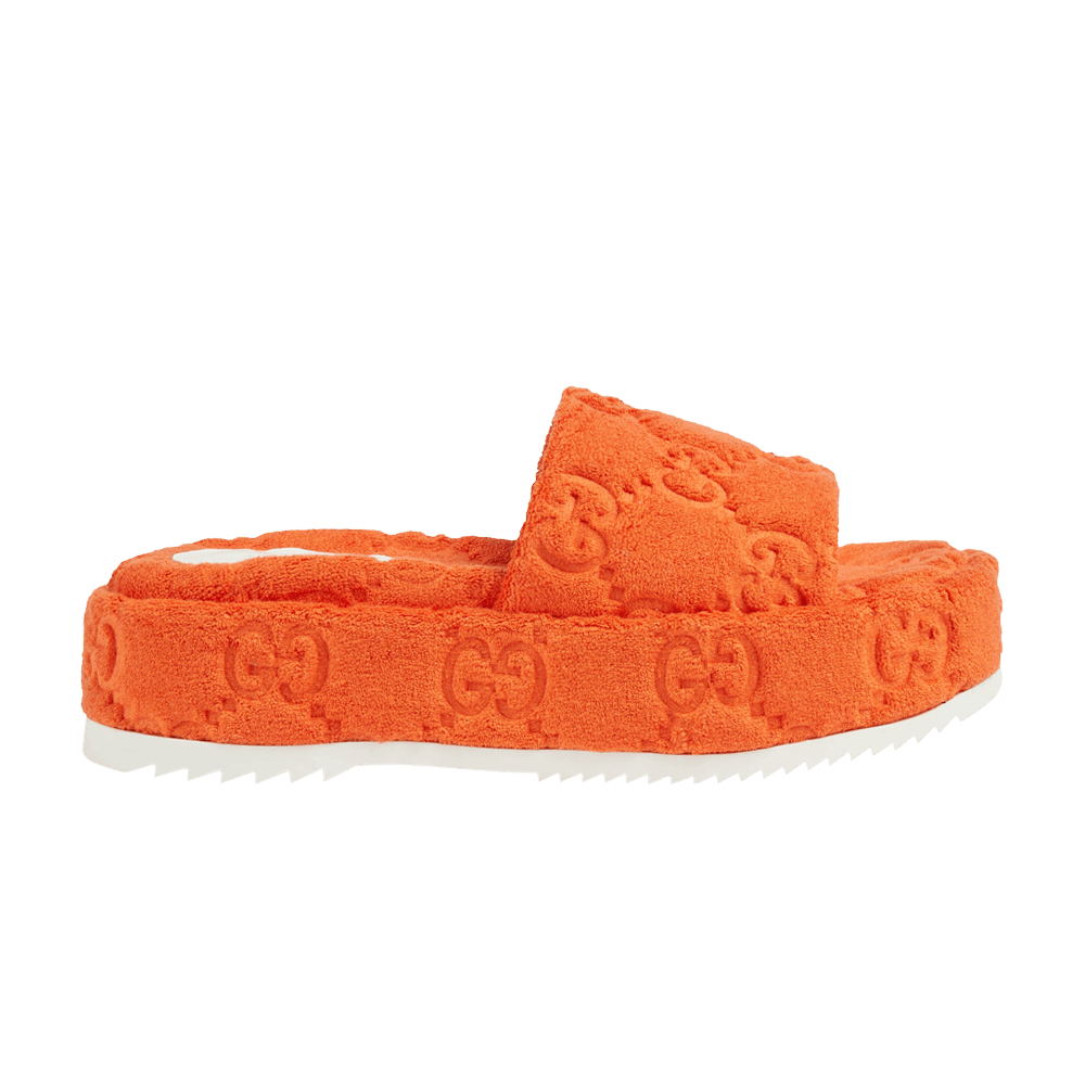 Gucci Wmns GG Platform Sandal 'Orange'