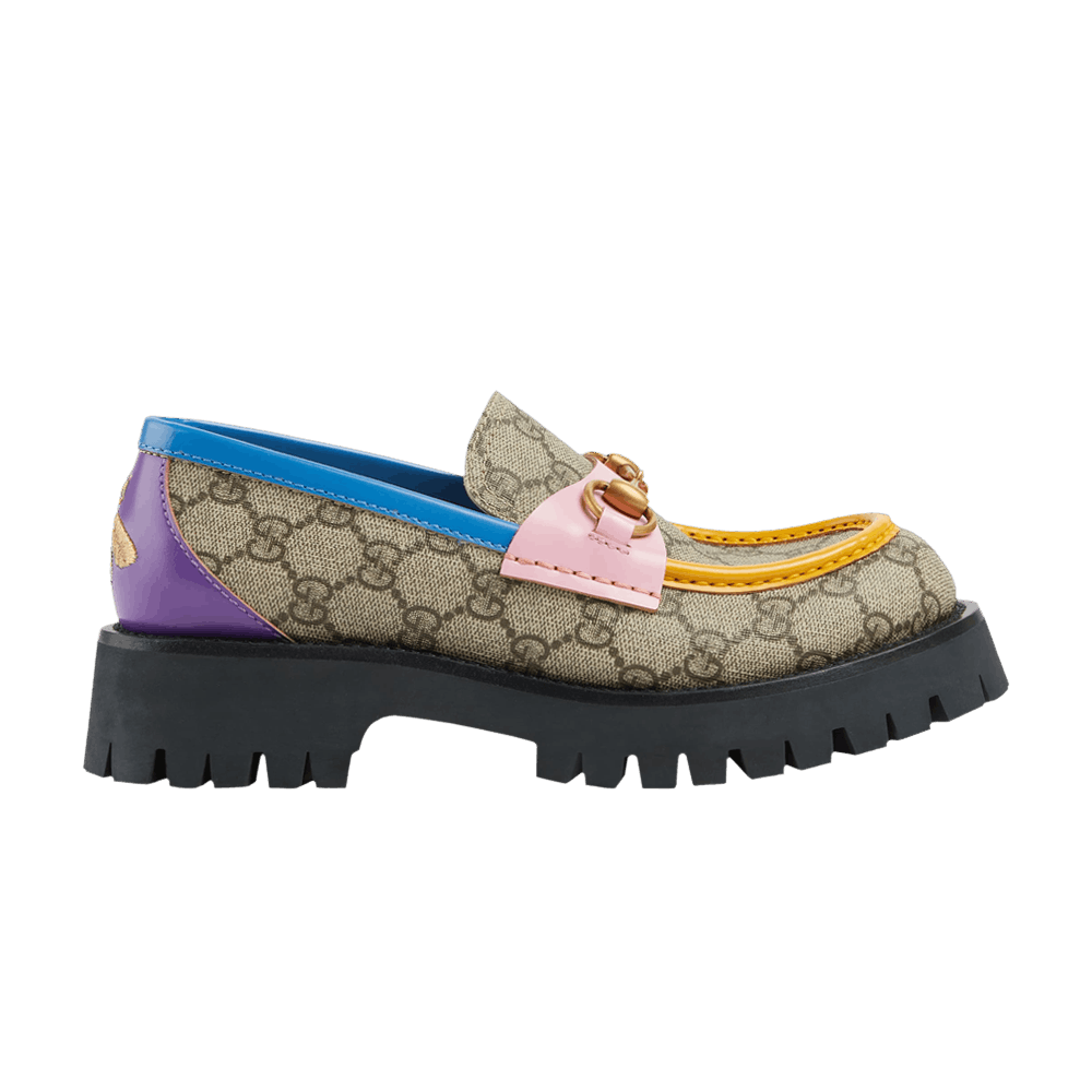 Gucci Wmns Horsebit Loafer 'GG Monogram - Beige Multi-Color'