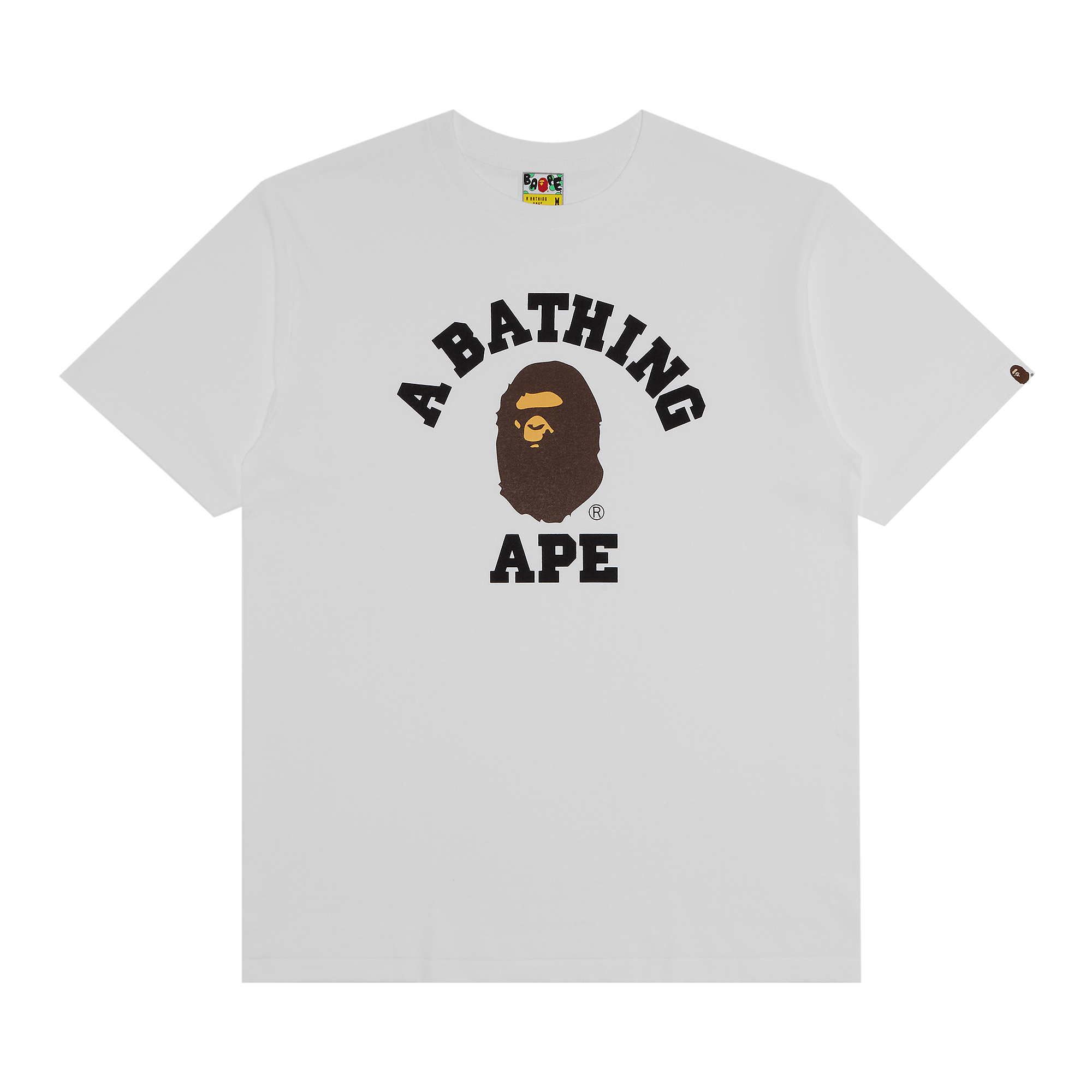 BAPE College Tee 'White'
