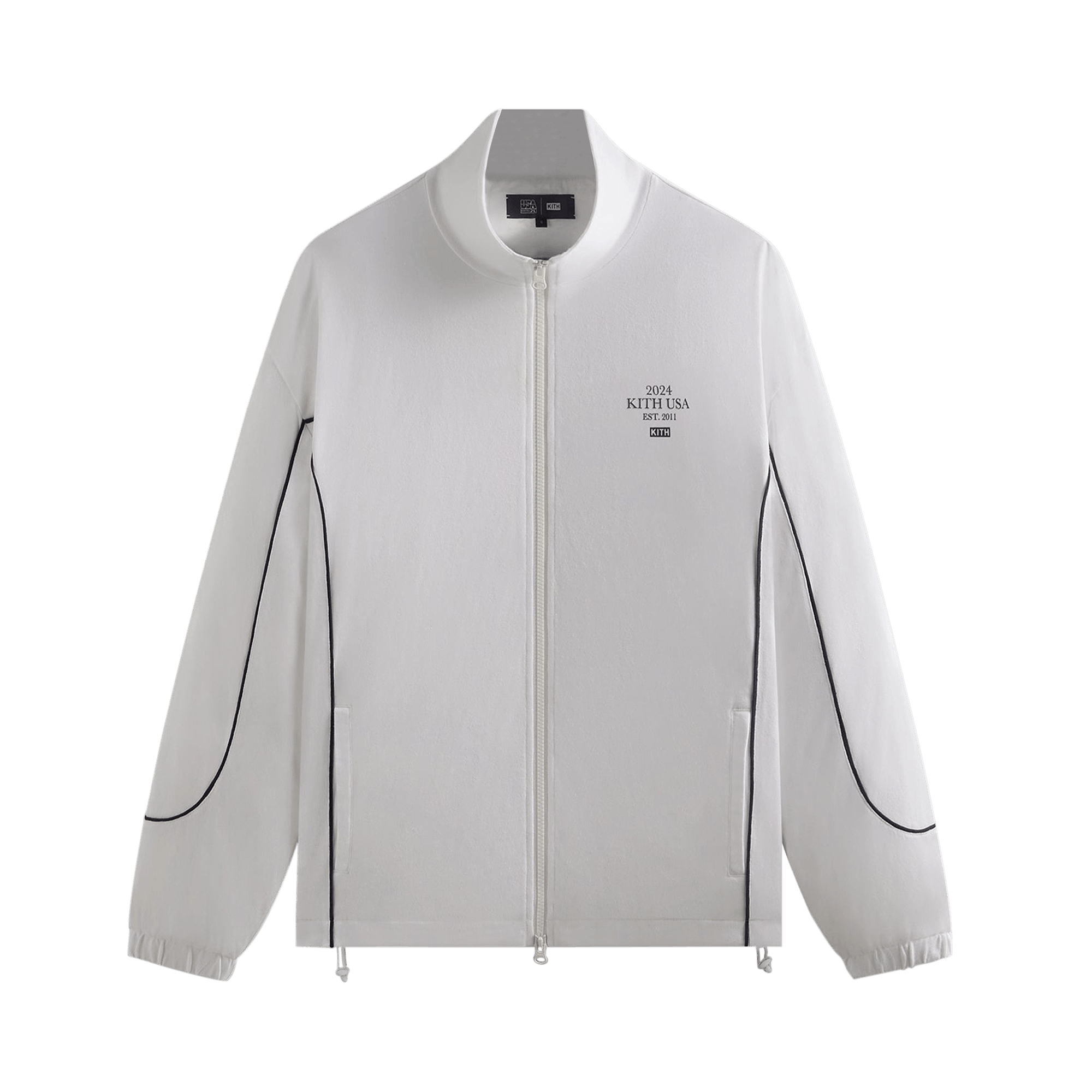Kith For USA Basketball Jersey Logan Jacket 'White'