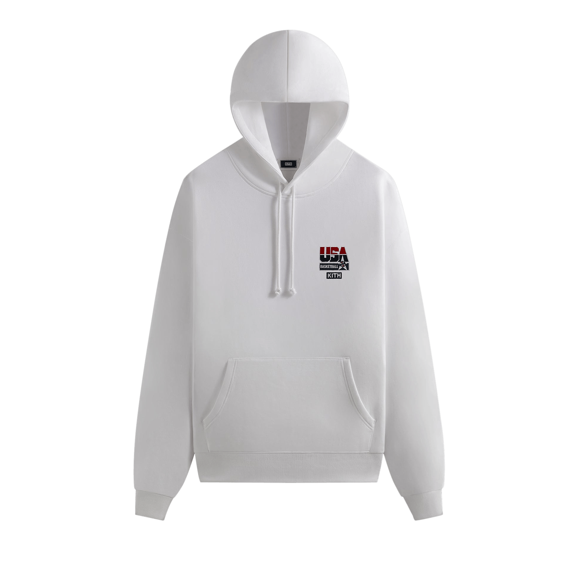 Kith For USA Basketball Legend Vintage Nelson Hoodie 'White'